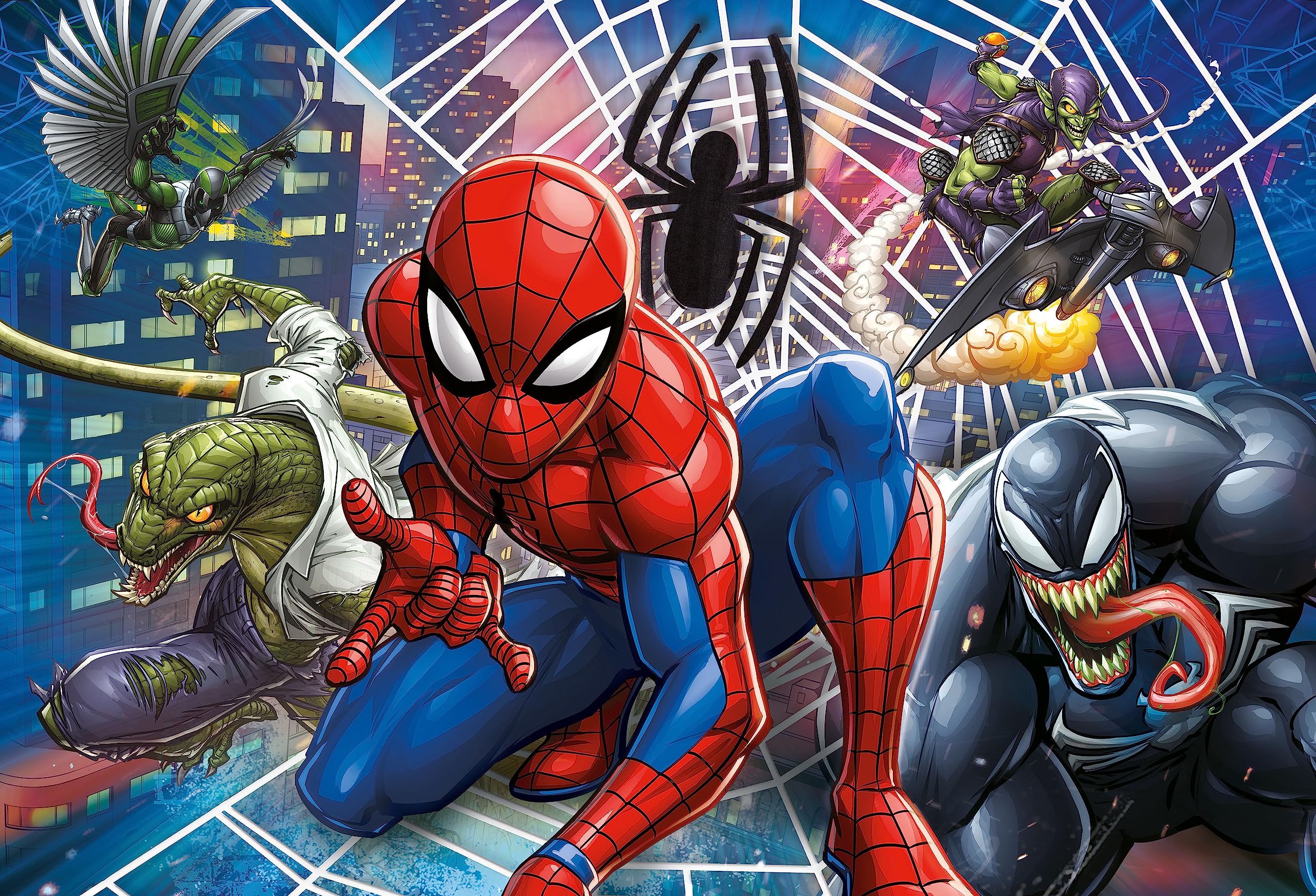 clementoni-marvel-spider-man-puzzle-60-maxi-pi-ces-4-ans image 2
