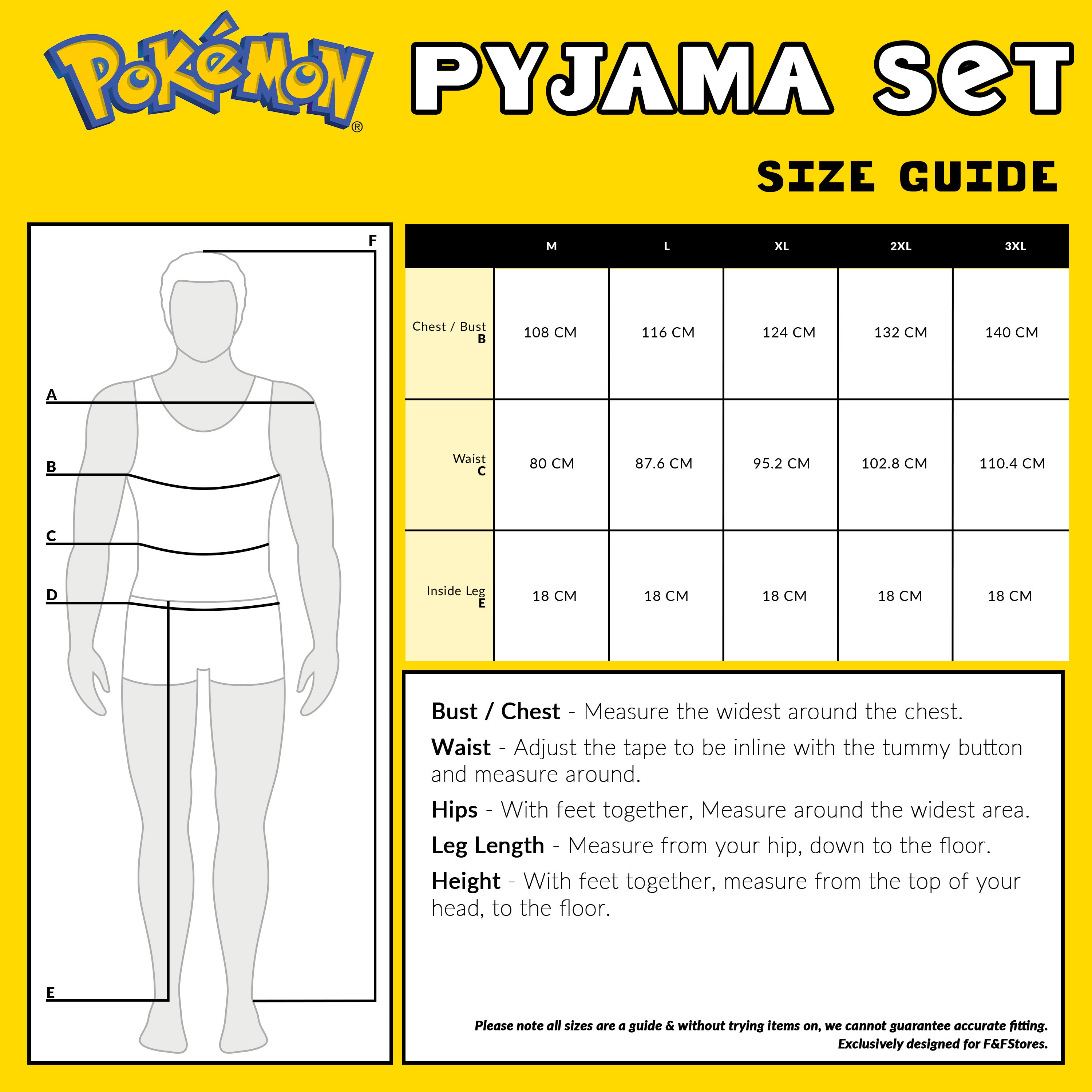 pok-mon-pyjama-homme-short-t-shirt-coton-t-pikachu image 6