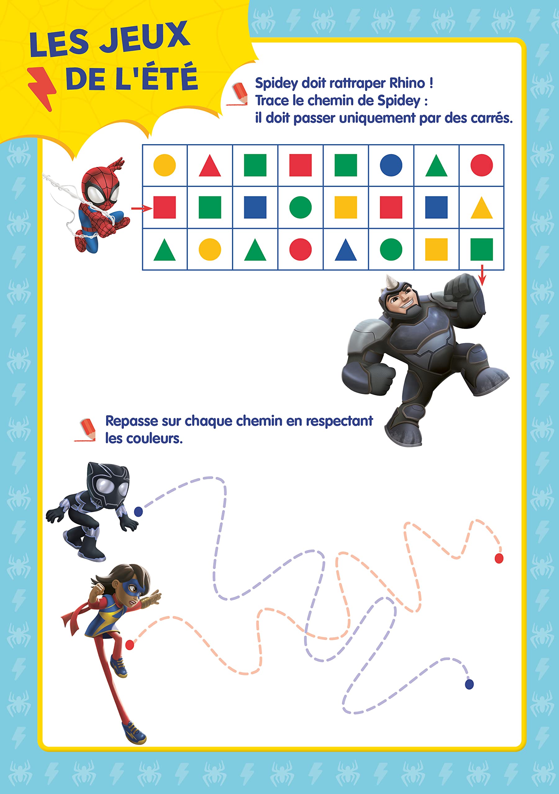 disney-marvel-spidey-cahier-vacances-ps-ms-2026-maternelle image 5