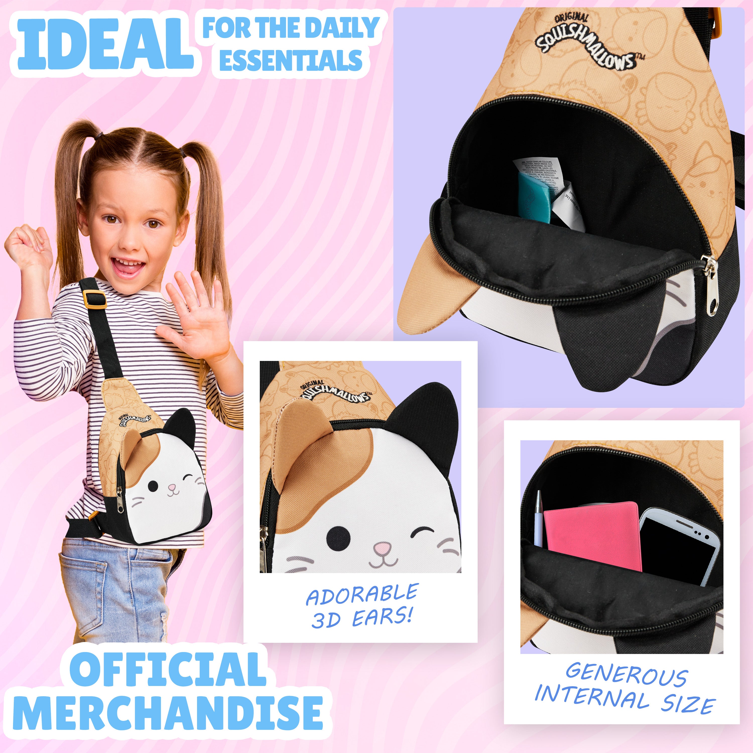 squishmallows-sac-bandouli-re-enfant-cam-chat-mini image 3