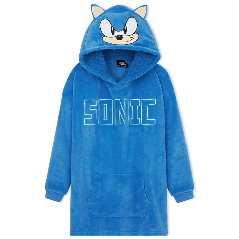 sonic-boys-sweat-plaid-polaire-gar-on-taille-unique image 1