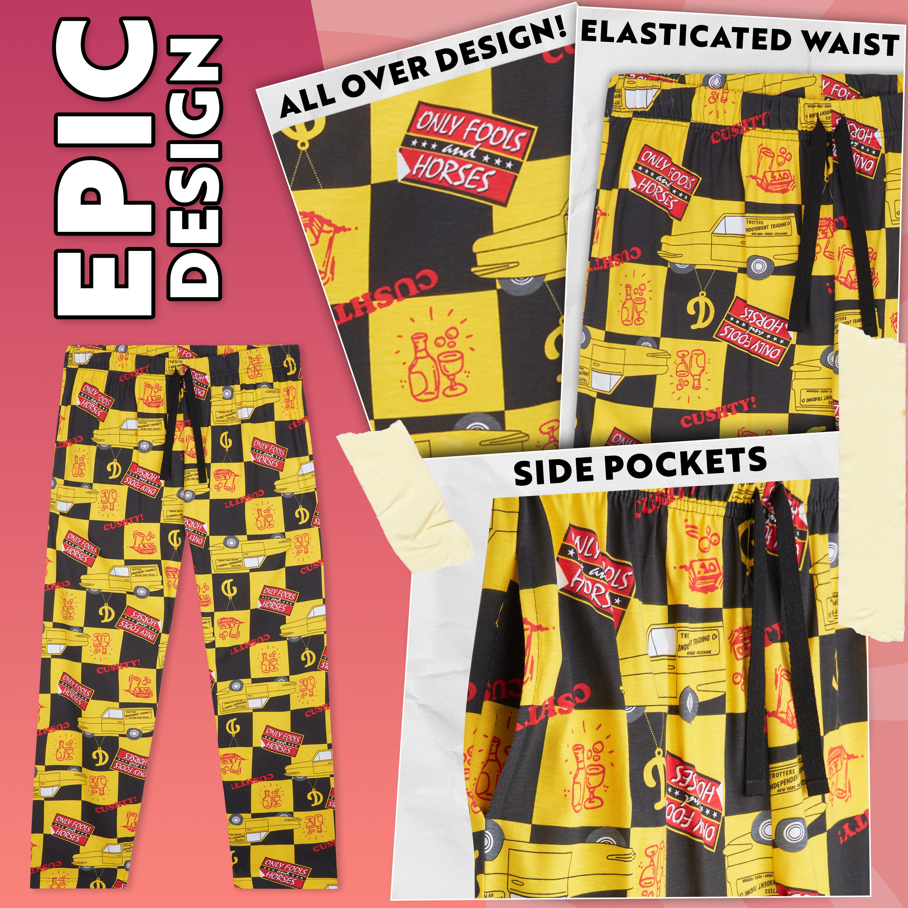 only-fools-and-horses-pantalon-pyjama-homme-poches-s-3xl image 4