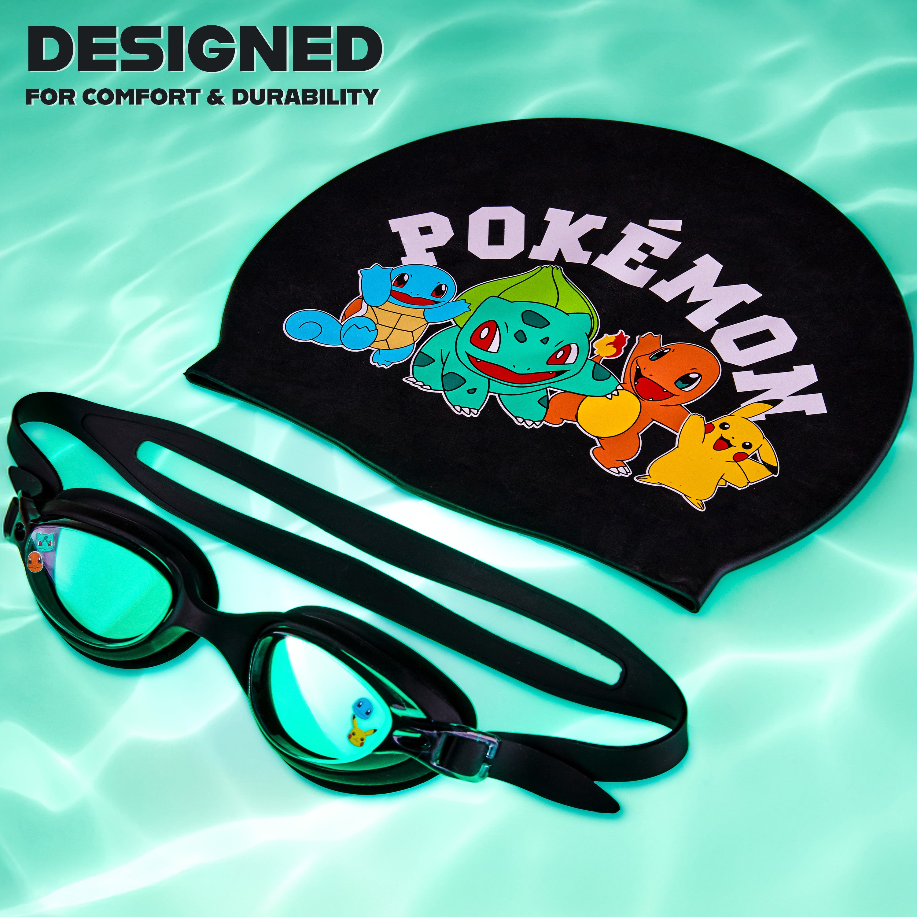 get-trend-boys-lunettes-natation-bonnet-enfant-anti-bu-e-pokemon image 5