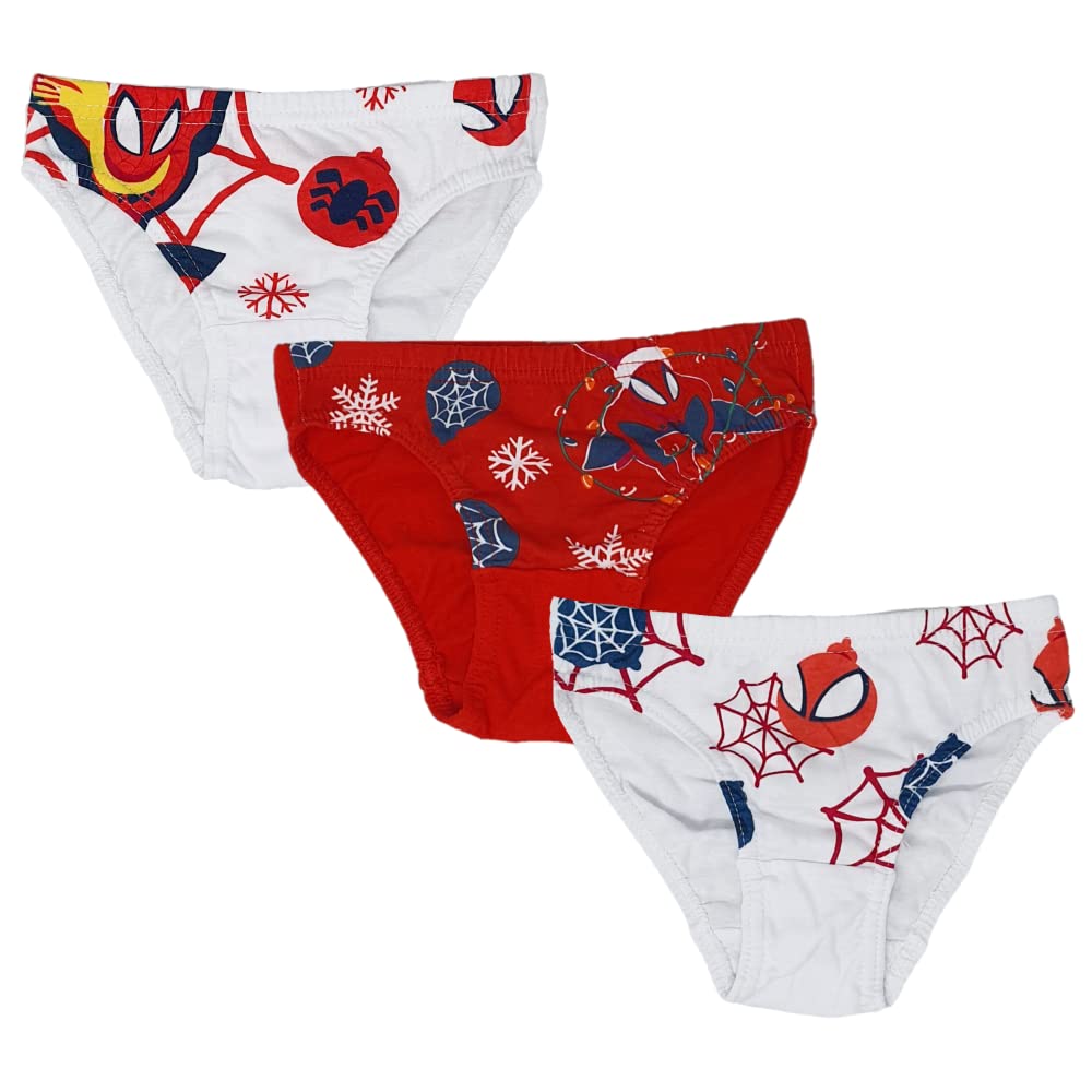 marvel-spider-man-lot-3-slips-no-l-enfant-3-4-ans-coton image 1