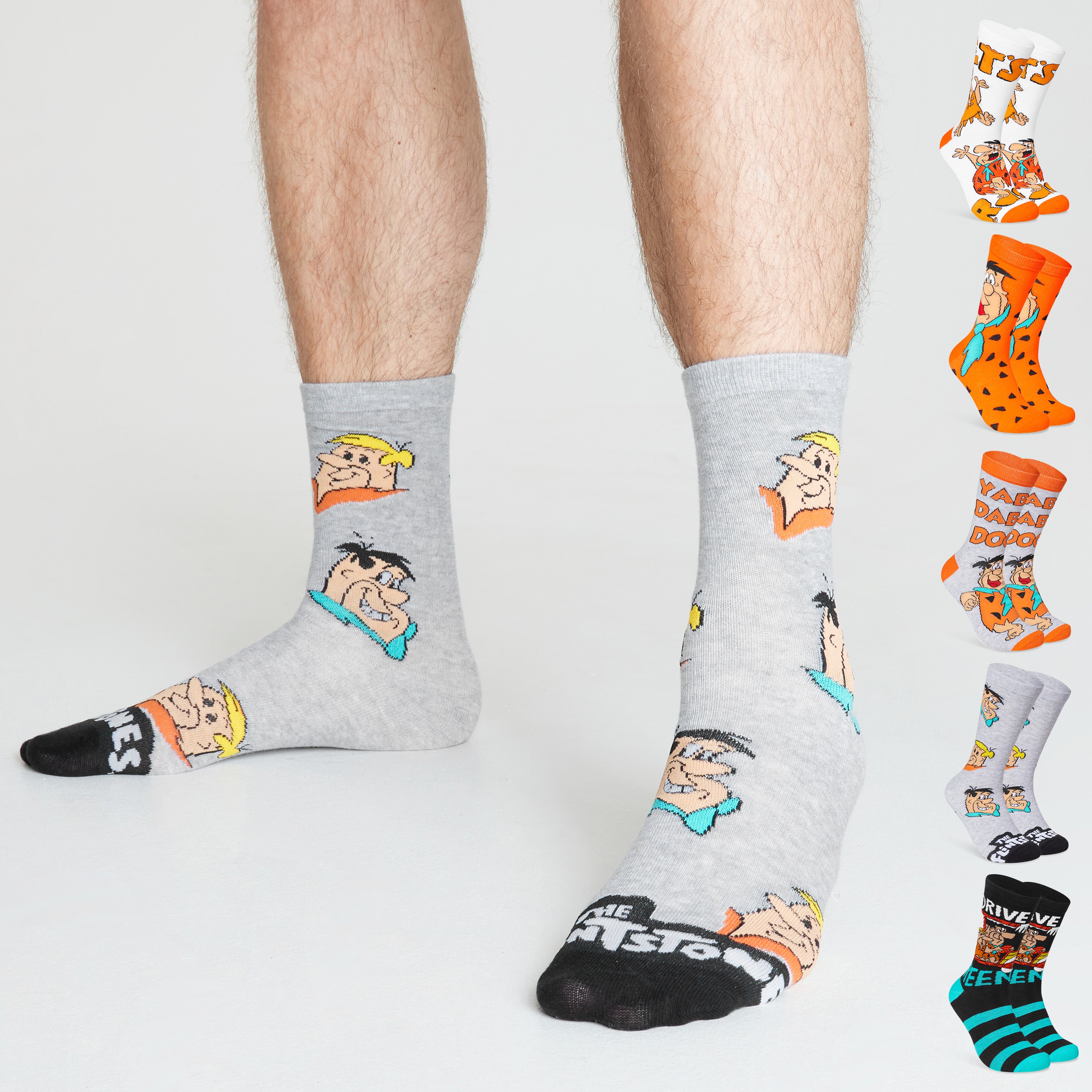 les-pierrafeu-chaussettes-homme-lot-de-5-coton-taille-39-44 image 6