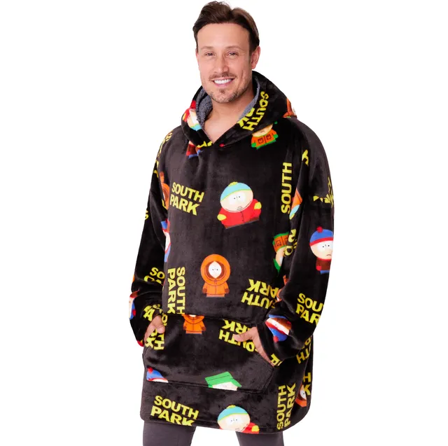 get-trend-south-park-sweat-plaid-capuche-polaire-homme image 1