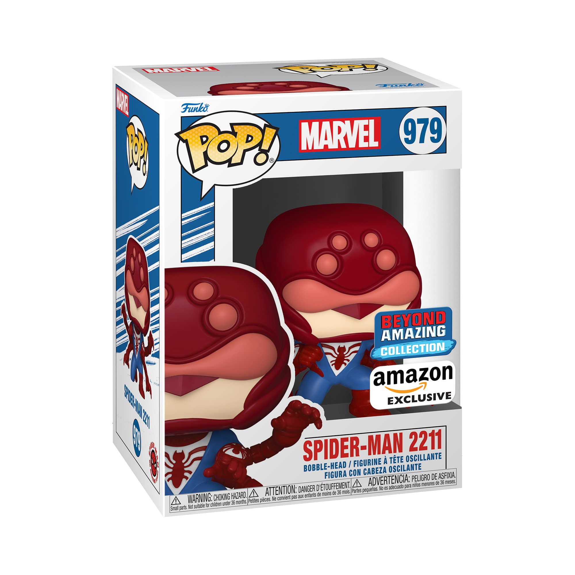 funko-pop-marvel-spiderman-2211-figurine-vinyle-9-cm-exclu image 1