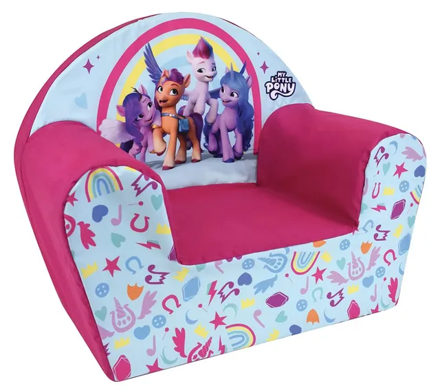 my-little-pony-fauteuil-club-enfant-mousse-lavable-52x33x42 image 1