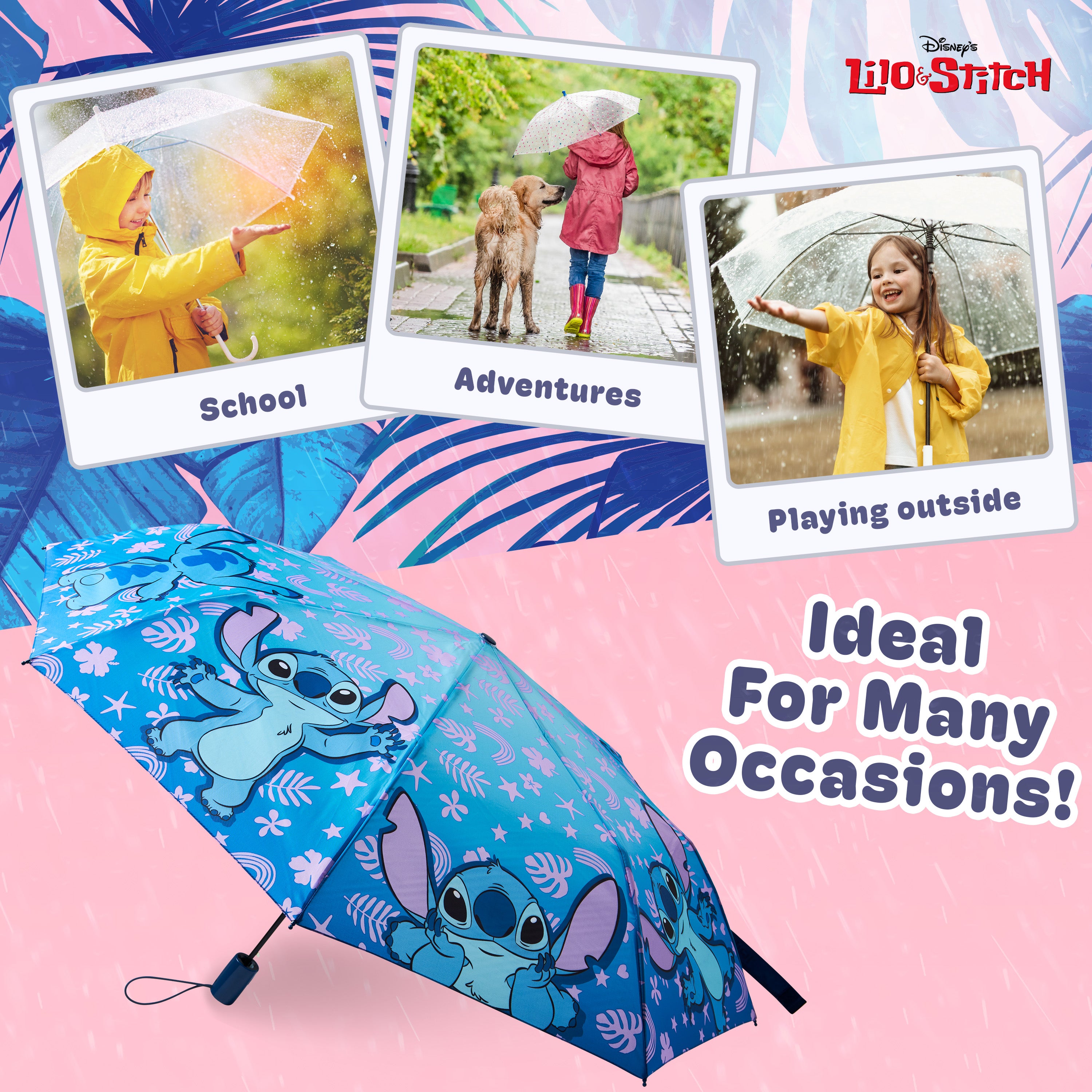 disney-stitch-parapluie-pliant-automatique-t-lescopique image 2