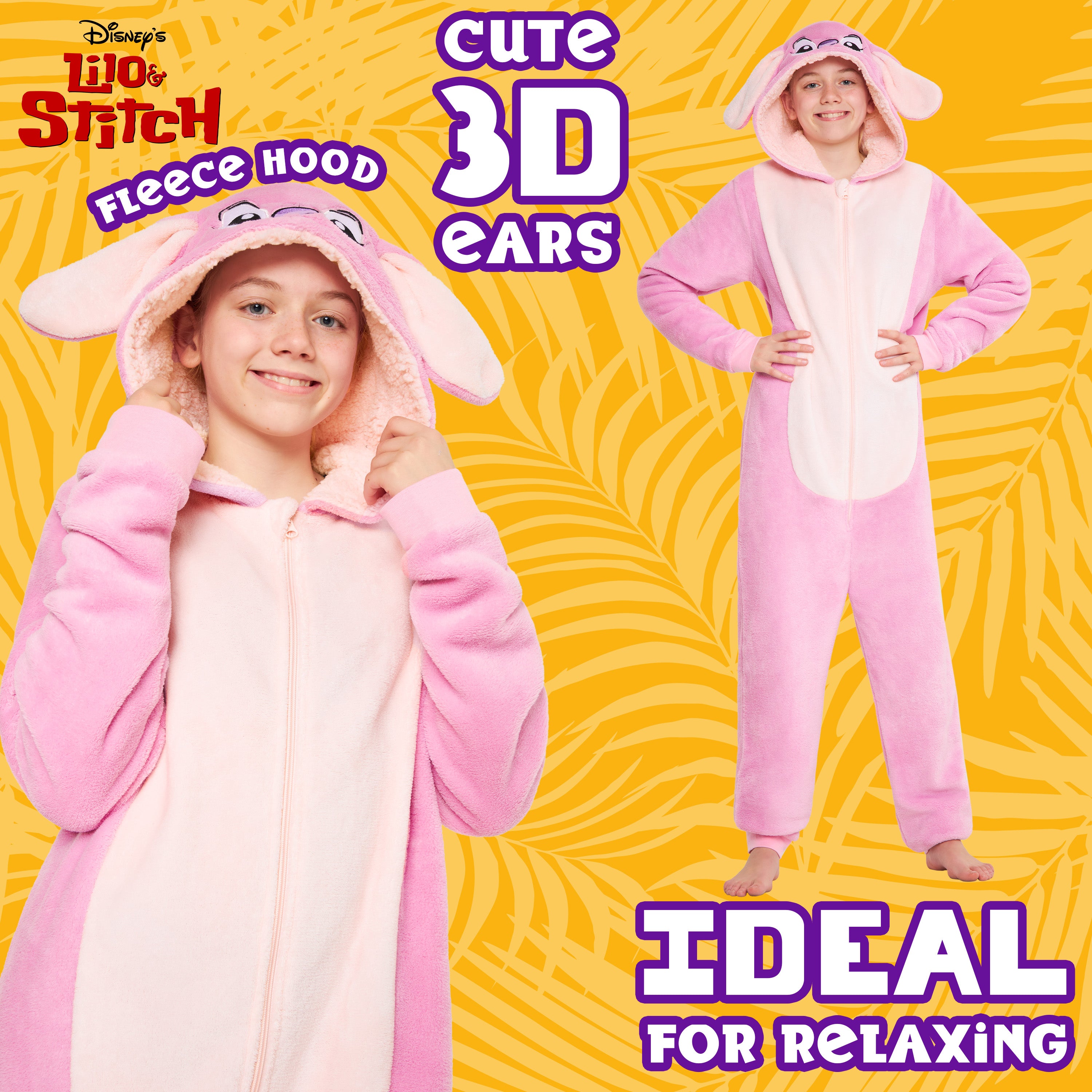disney-angel-combinaison-pyjama-fille-7-8-ans-polaire image 3