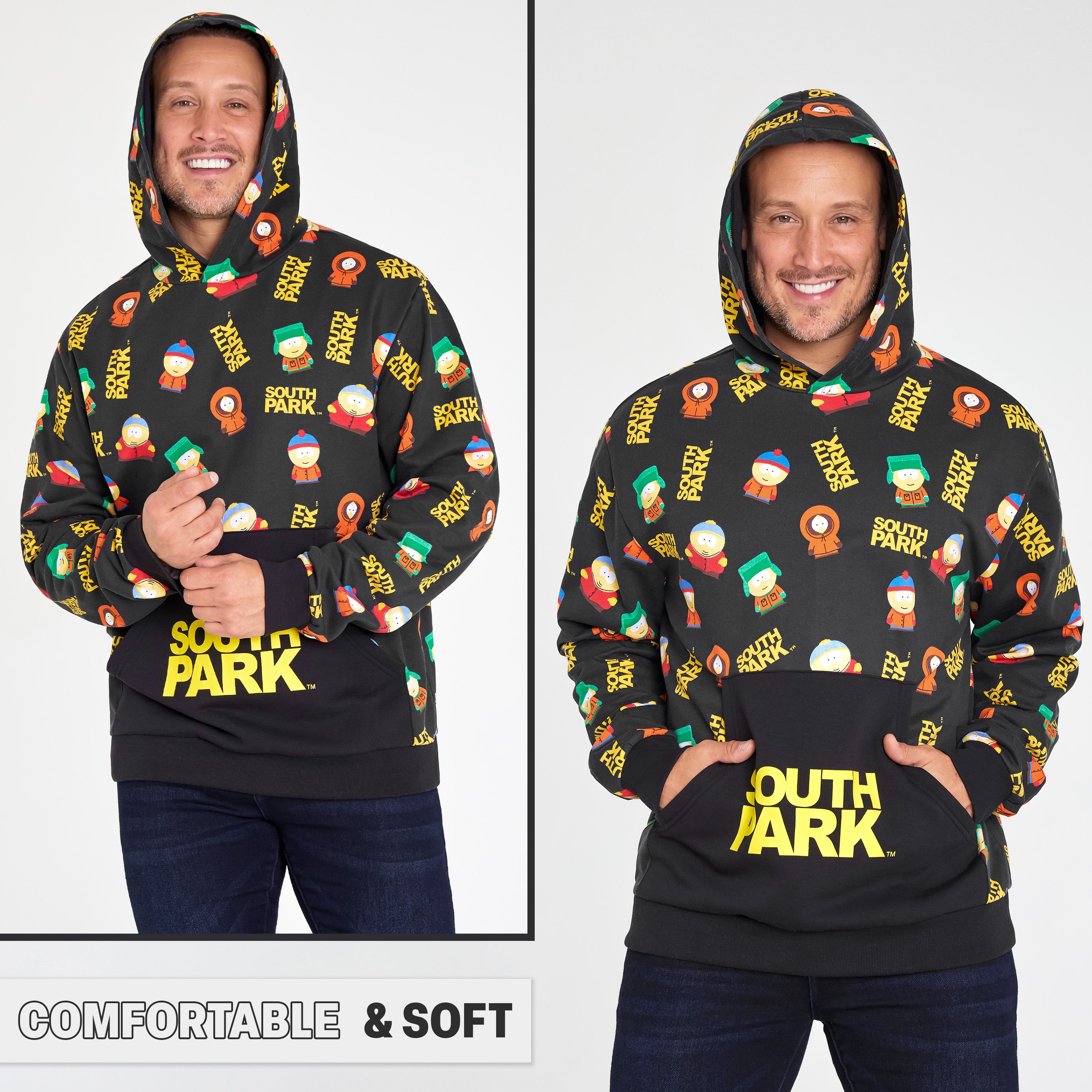 south-park-sweat-capuche-homme-molleton-s image 5