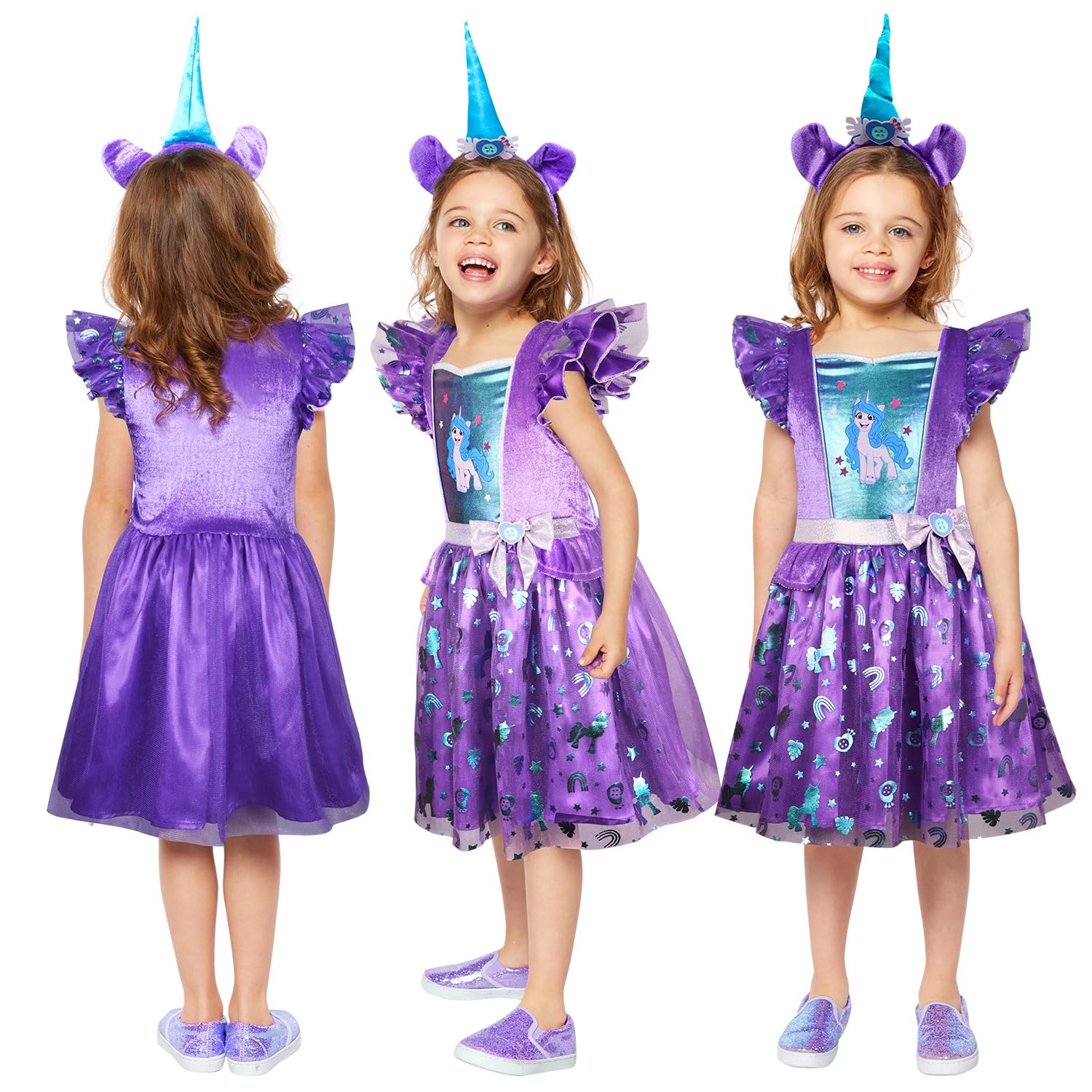 my-little-pony-izzy-moonbow-d-guisement-fille-amscan image 5