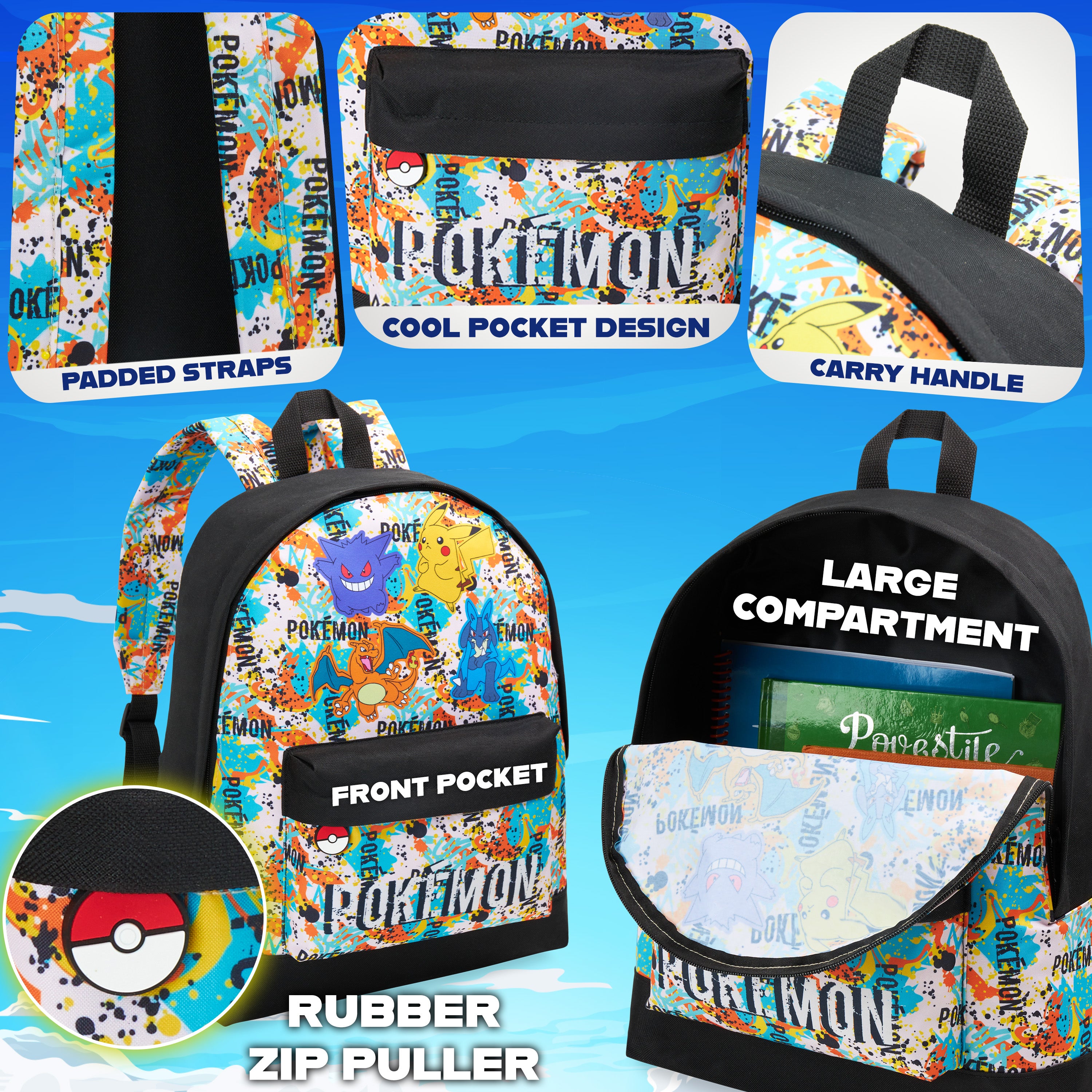 get-trend-pok-mon-sac-dos-pikachu-enfant-et-ado image 5