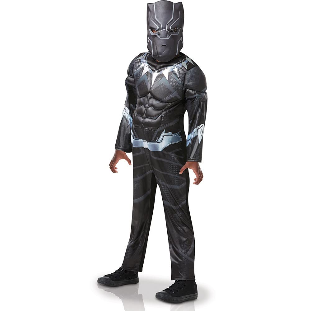 rubies-avengers-d-guisement-black-panther-enfant-5-6-ans-luxe image 4