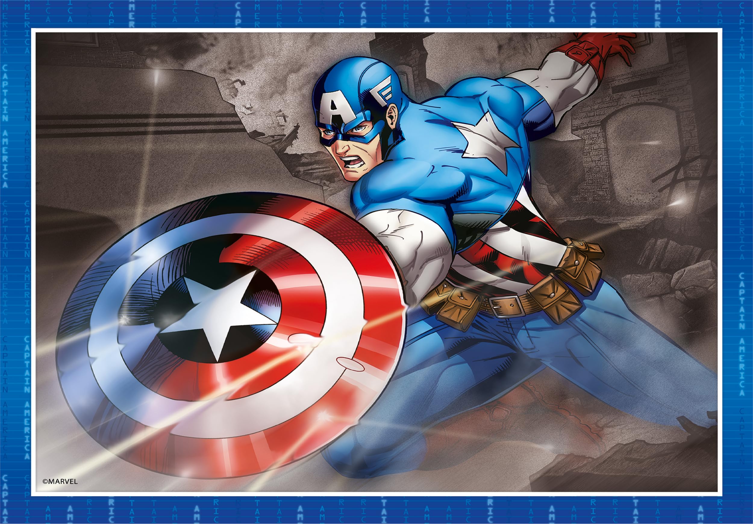 marvel-avengers-puzzle-4-en-1-clementoni-21525-enfant-3-ans image 2