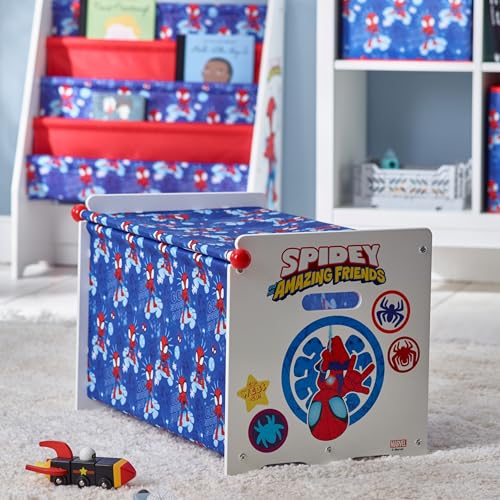 marvel-spidey-coffre-jouets-bois-tissu-large-67-cm image 8
