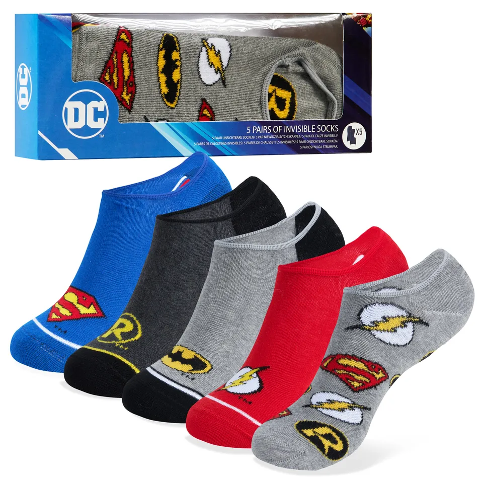 chaussettes-dc-comics-gar-on-invisibles-lot-5-batman image 1