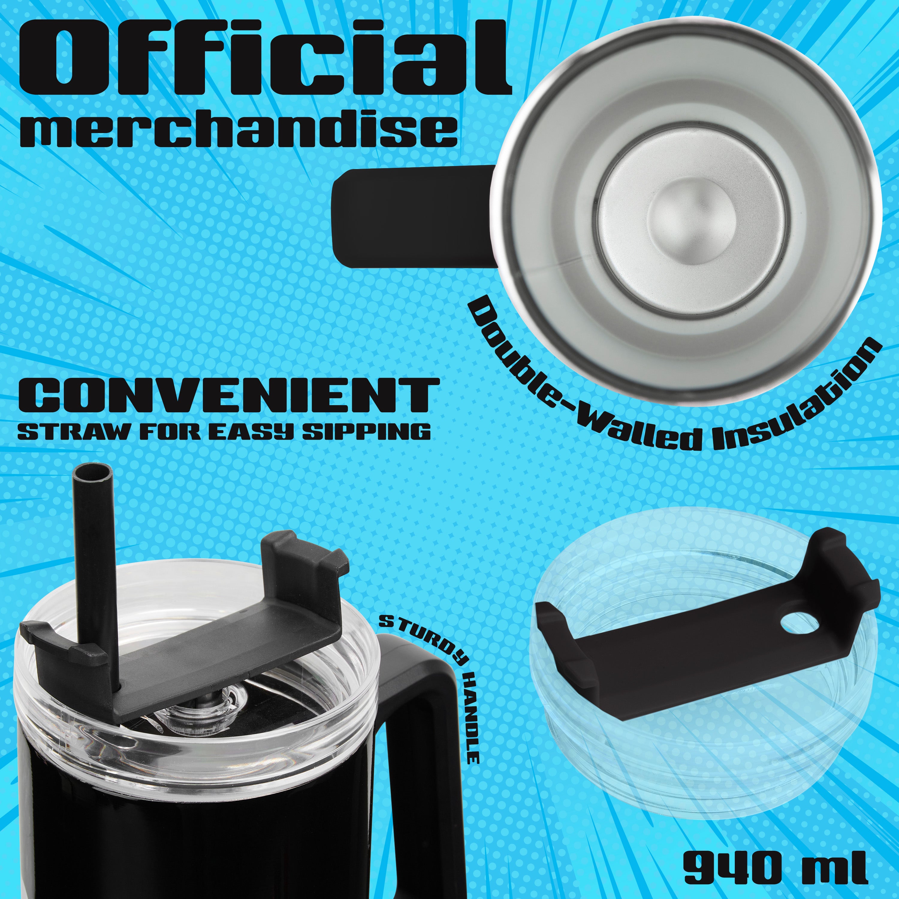 fortnite-mug-isotherme-inox-940ml-avec-paille-officiel image 5