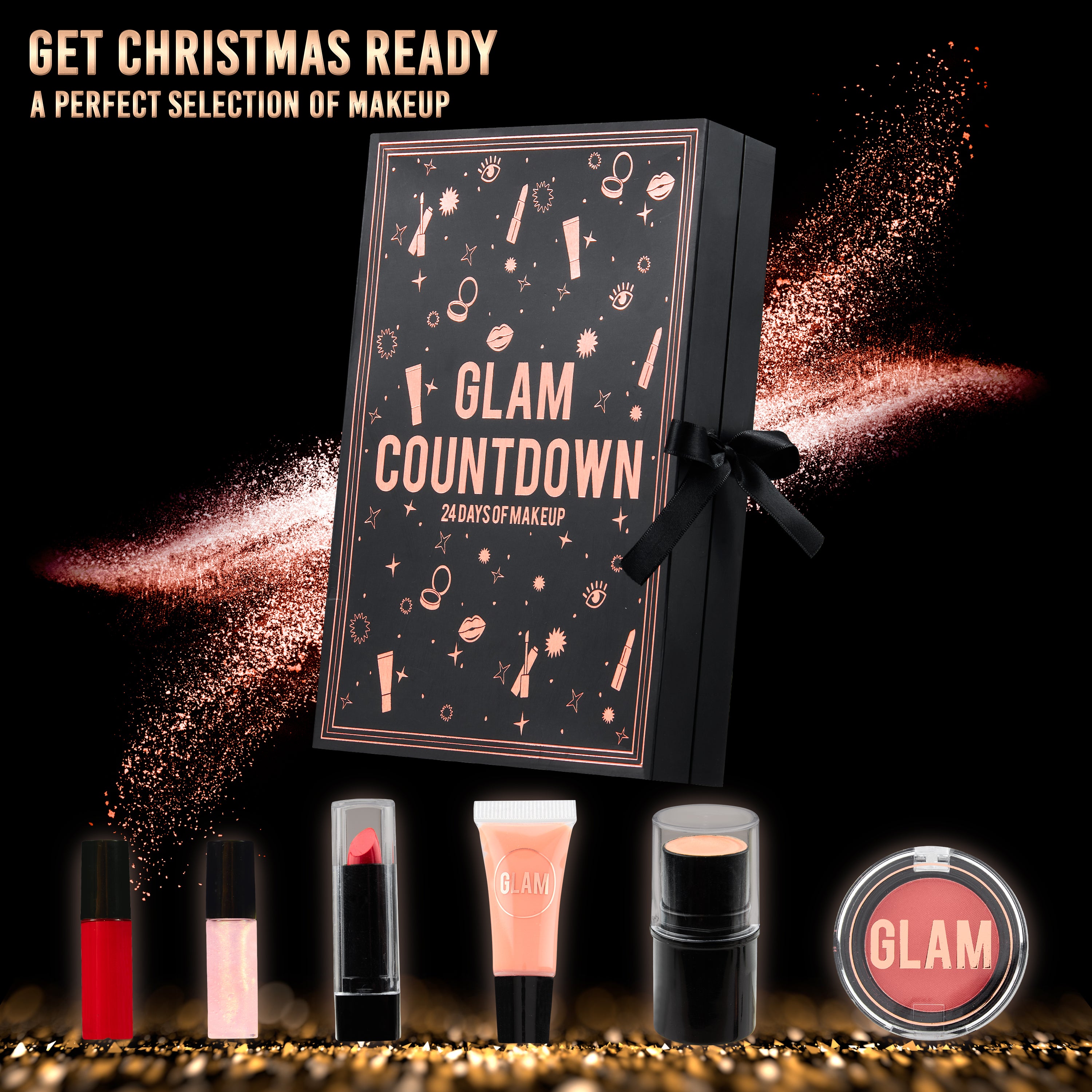 get-trend-beauty-calendrier-avent-beaut-femme-noir-24-produits image 2