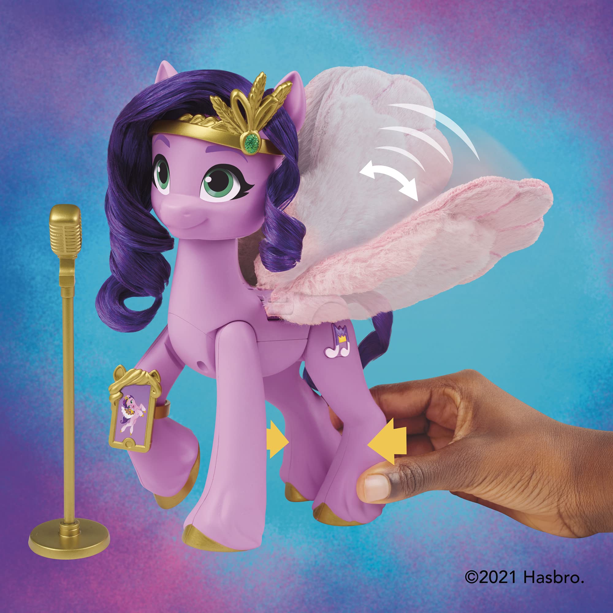 my-little-pony-a-new-generation-princess-petals-poney-musical-15-cm image 5