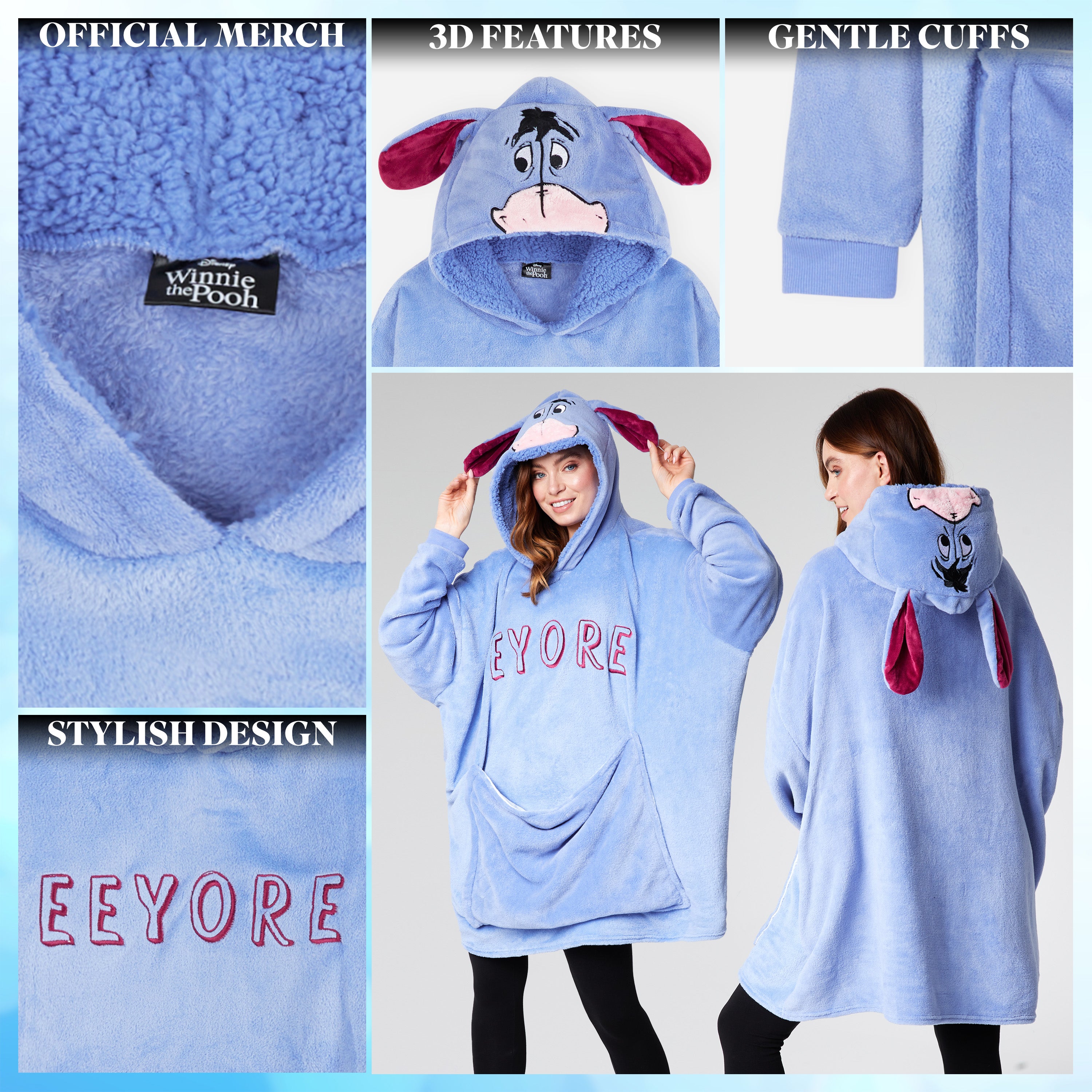 get-trend-disney-bourriquet-sweat-plaid-femme-polaire-taille-unique image 4