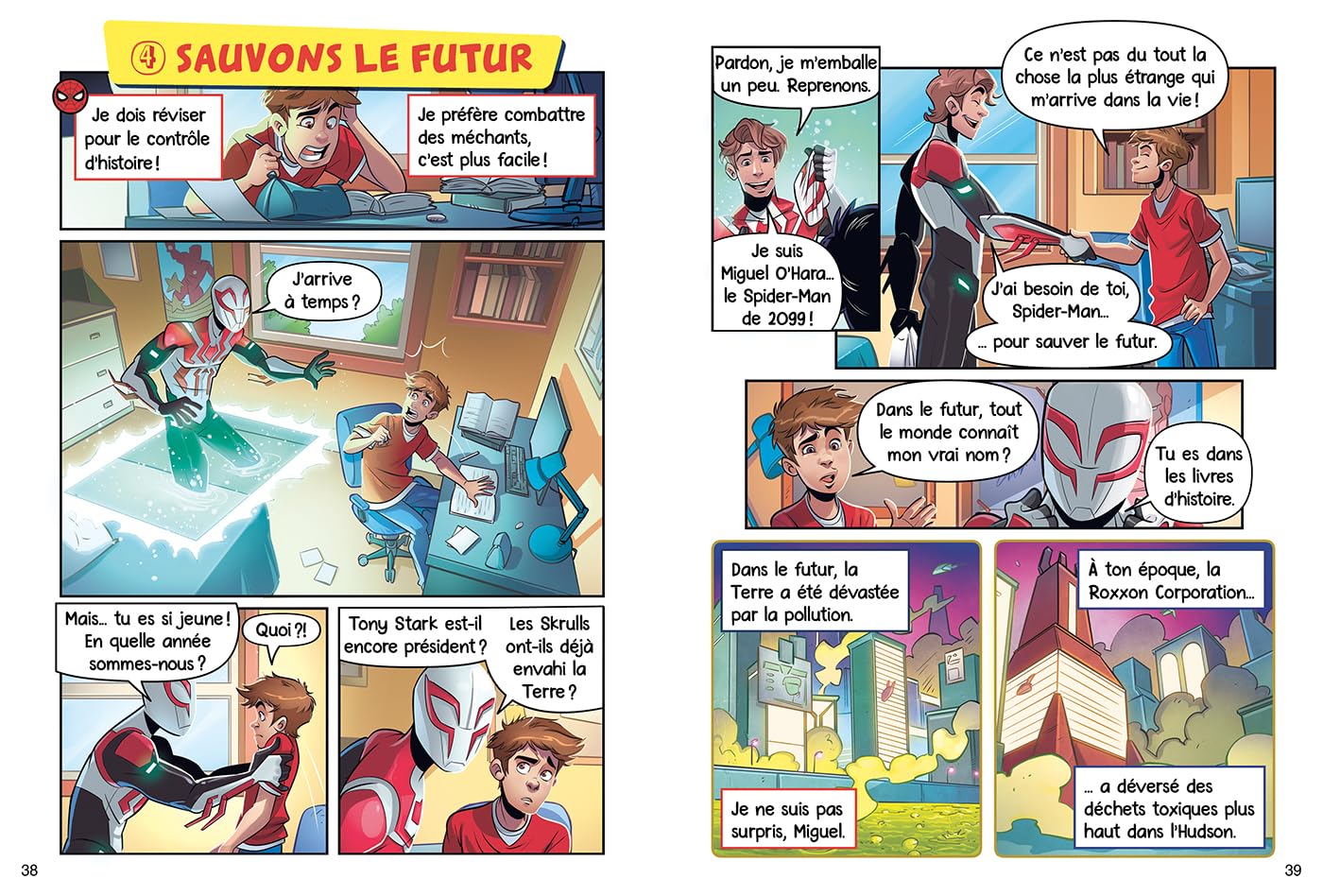 marvel-spider-man-l-union-fait-la-force-bd-ce1-disney-bd image 3