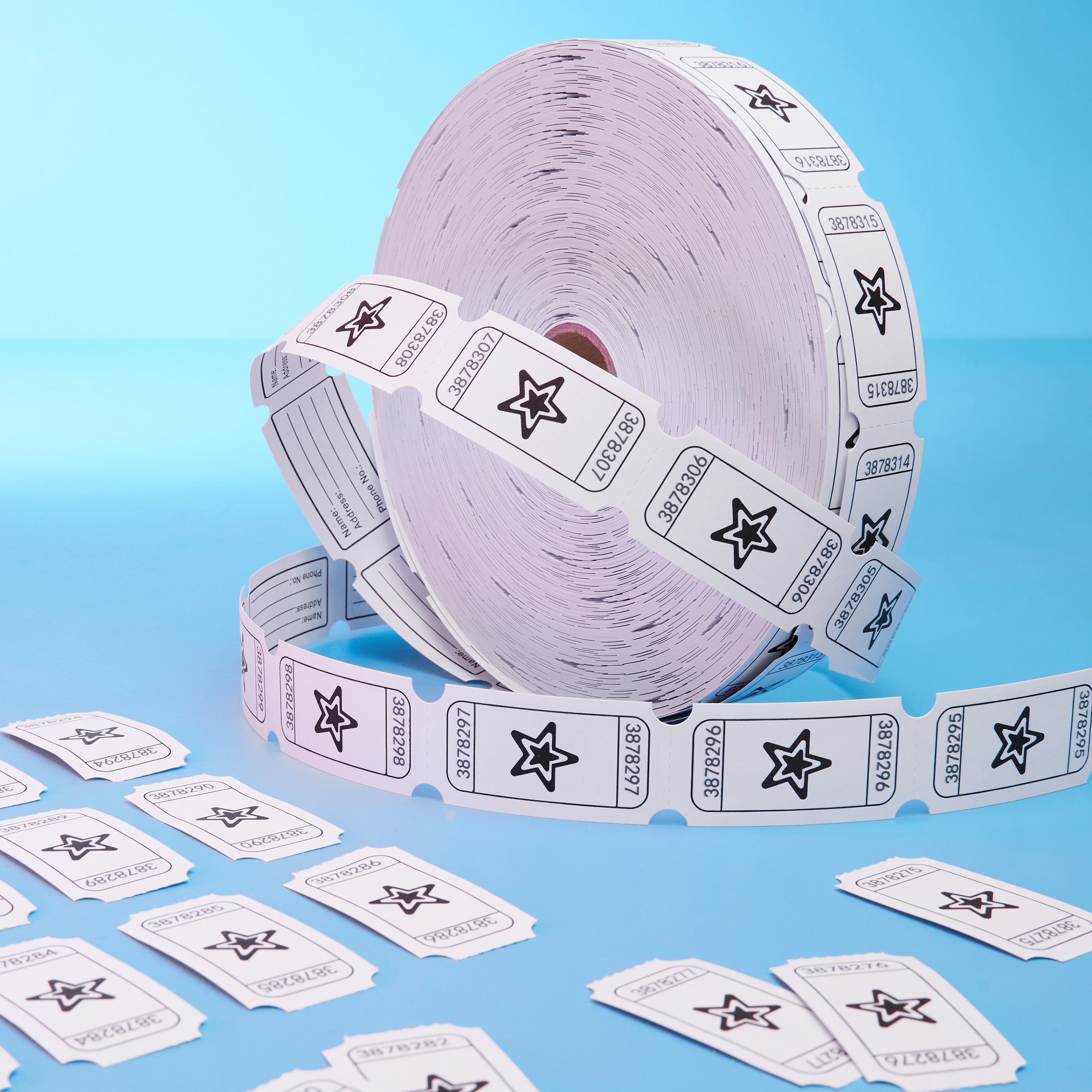 kreativekraft-tickets-tombola-blancs-rouleau-bingo-et-f-tes image 2