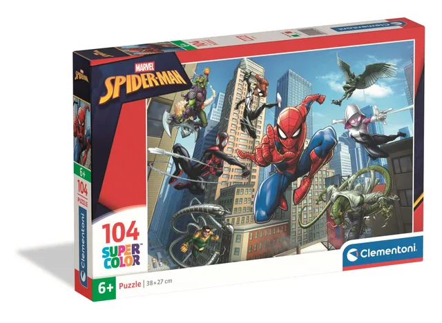 clementoni-spider-man-puzzle-enfant-104-pi-ces-6-ans image 1