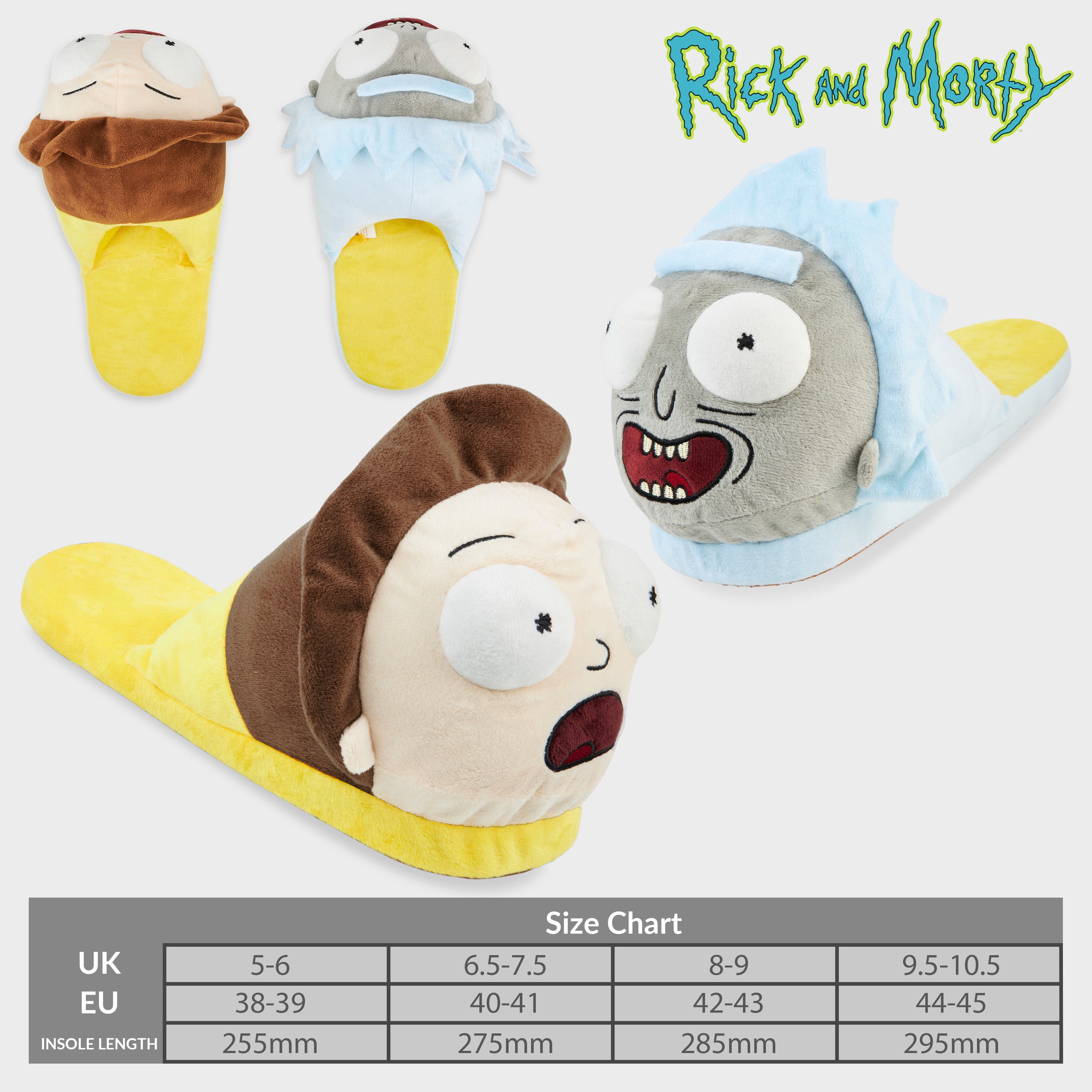 get-trend-rick-and-morty-chaussons-peluche-homme-3d-antid-rapants image 6