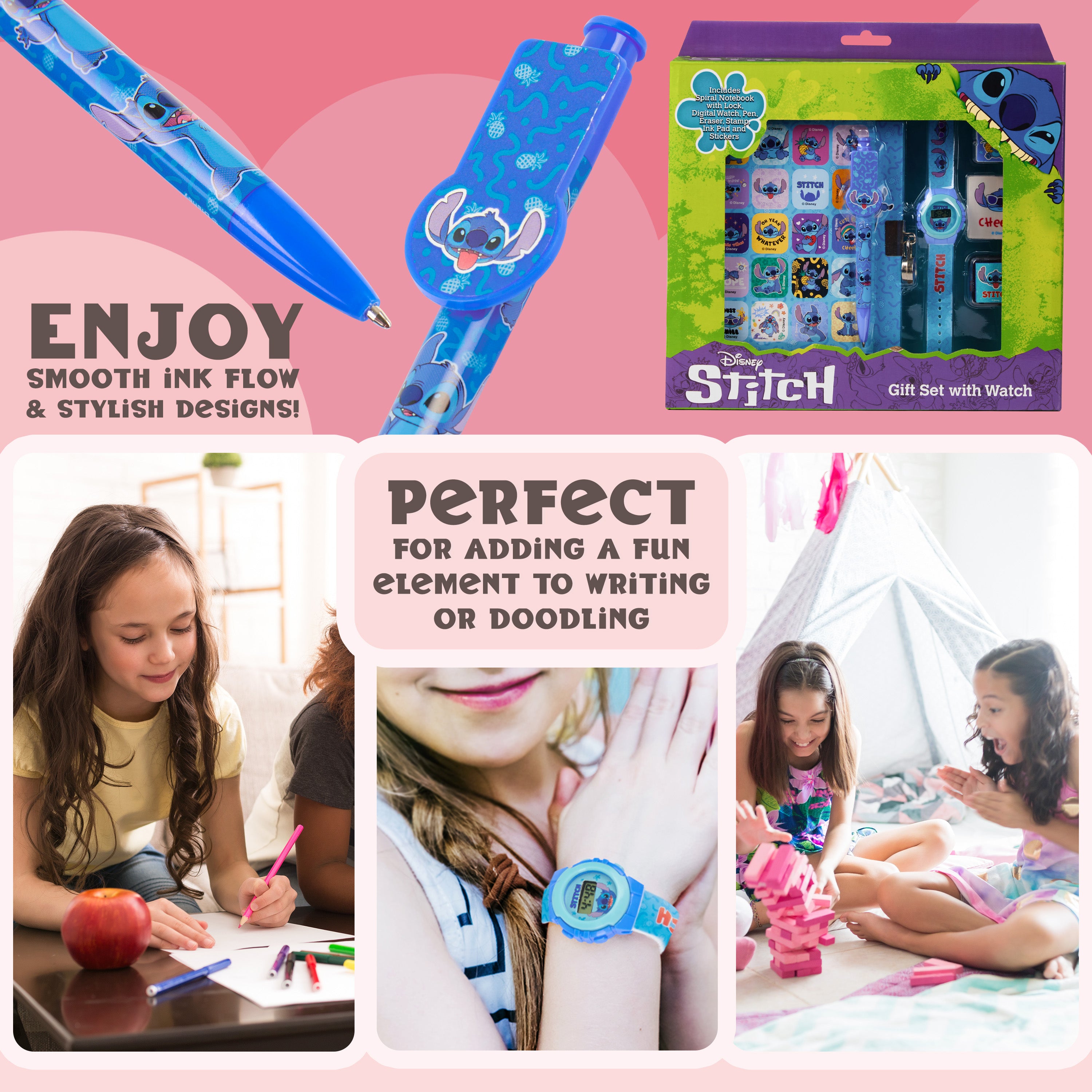 disney-stitch-montre-digitale-enfant-coffret-journal image 4