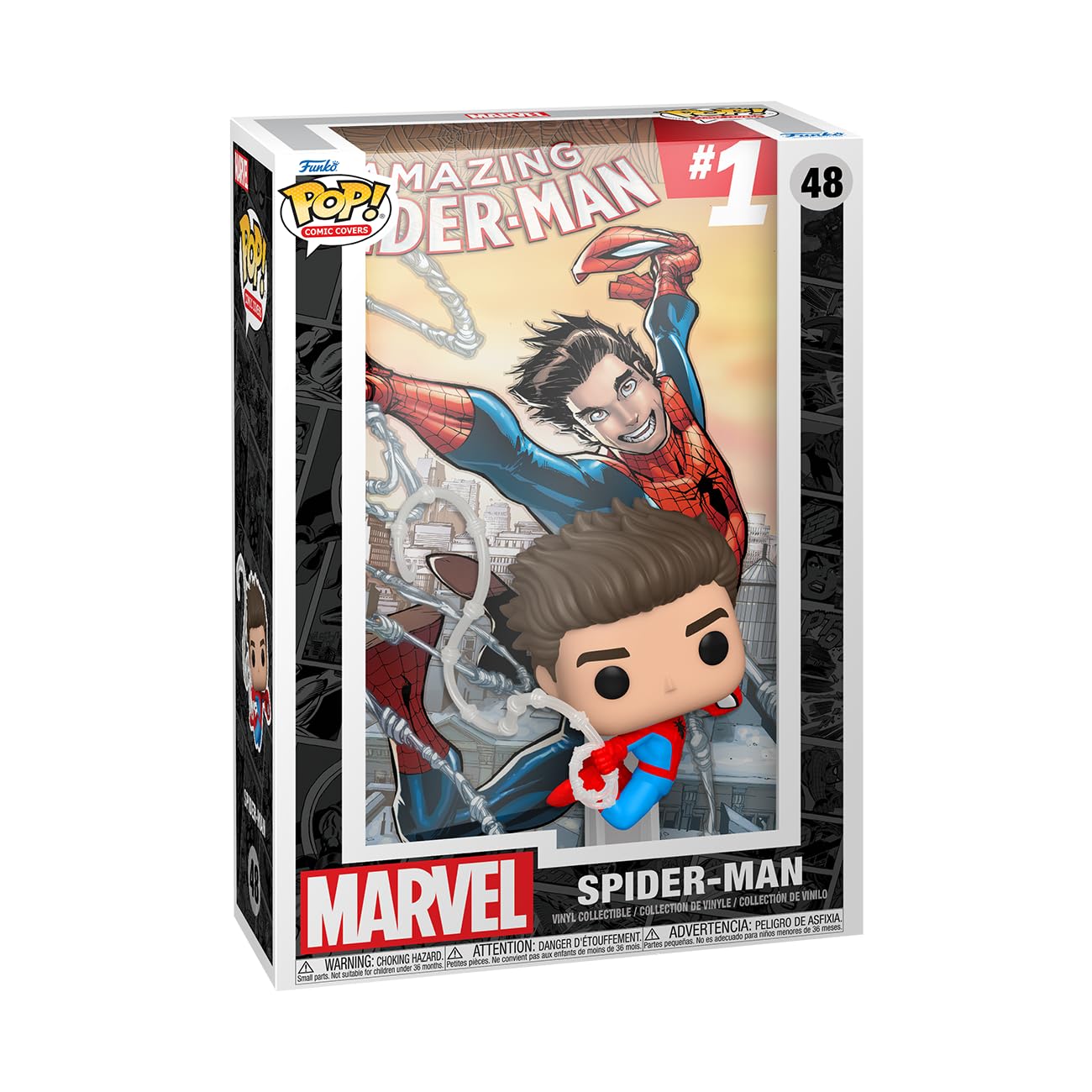 funko-pop-comic-cover-amazing-spider-man-figurine-vinyle image 1