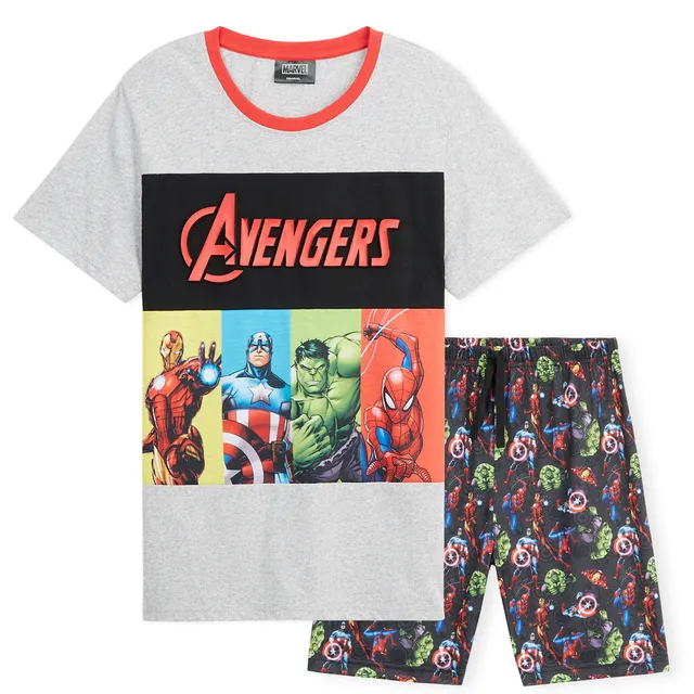 marvel-boys-pyjama-gar-on-spiderman-t-shirt-short image 1