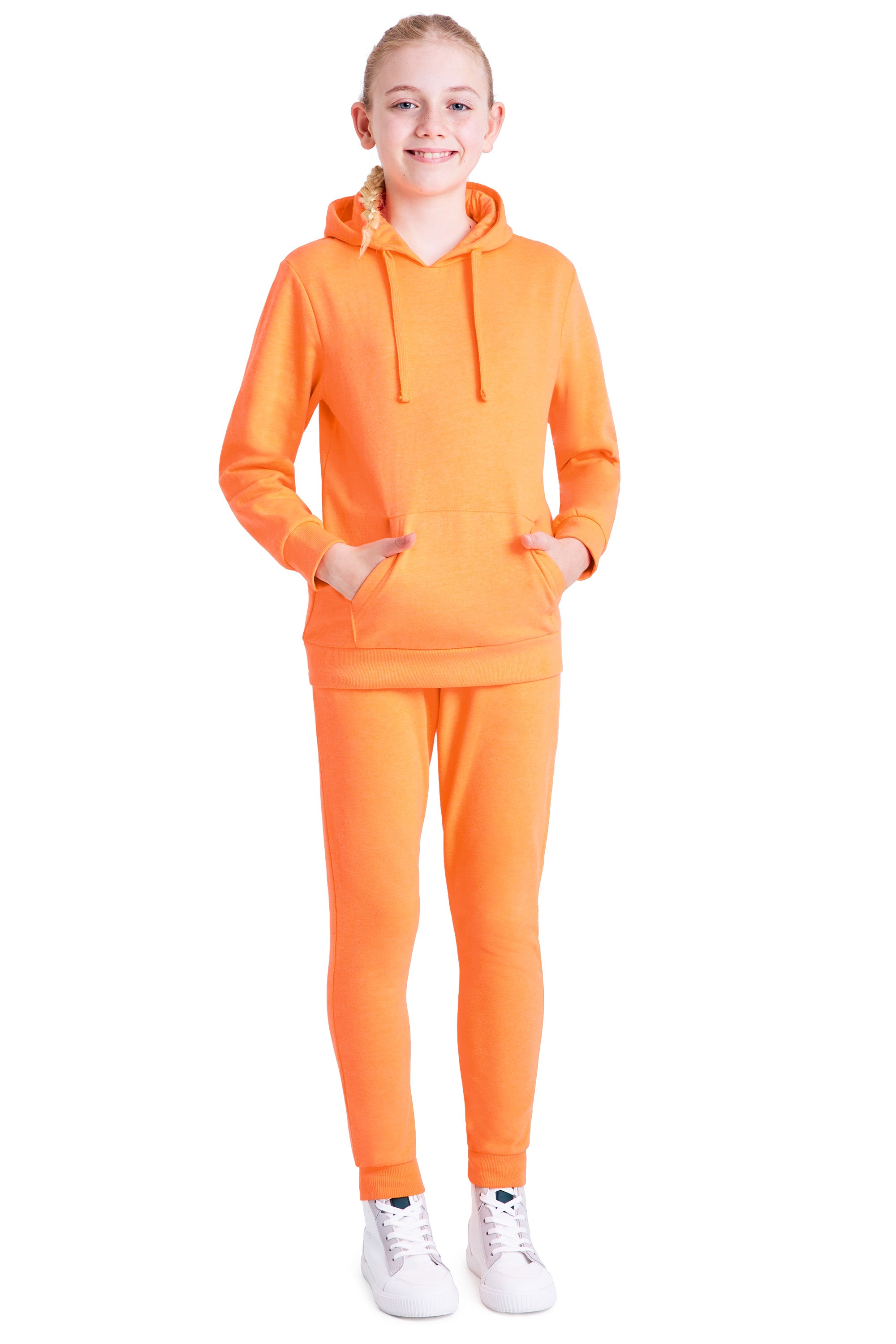 citycomfort-surv-tement-fille-hoodie-jogging-rose-7-8-ans-coton image 8