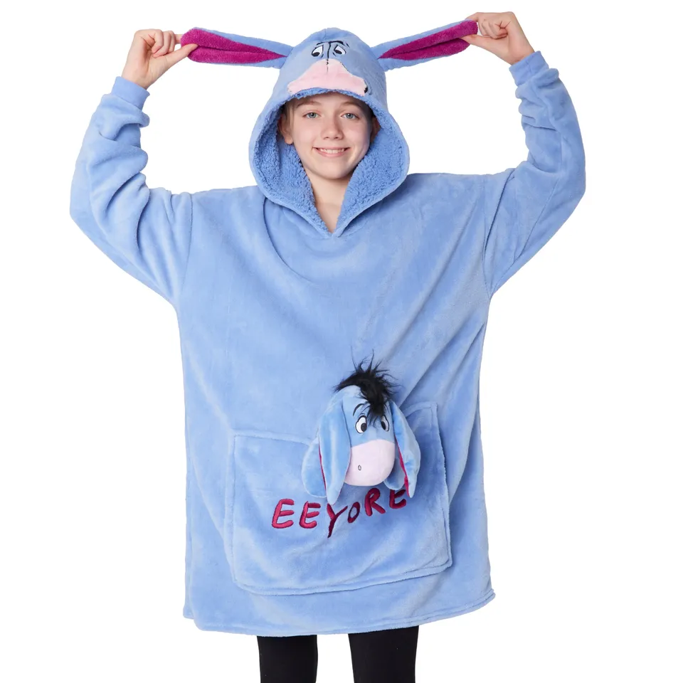 disney-bourriquet-plaid-capuche-peluche-enfant image 1