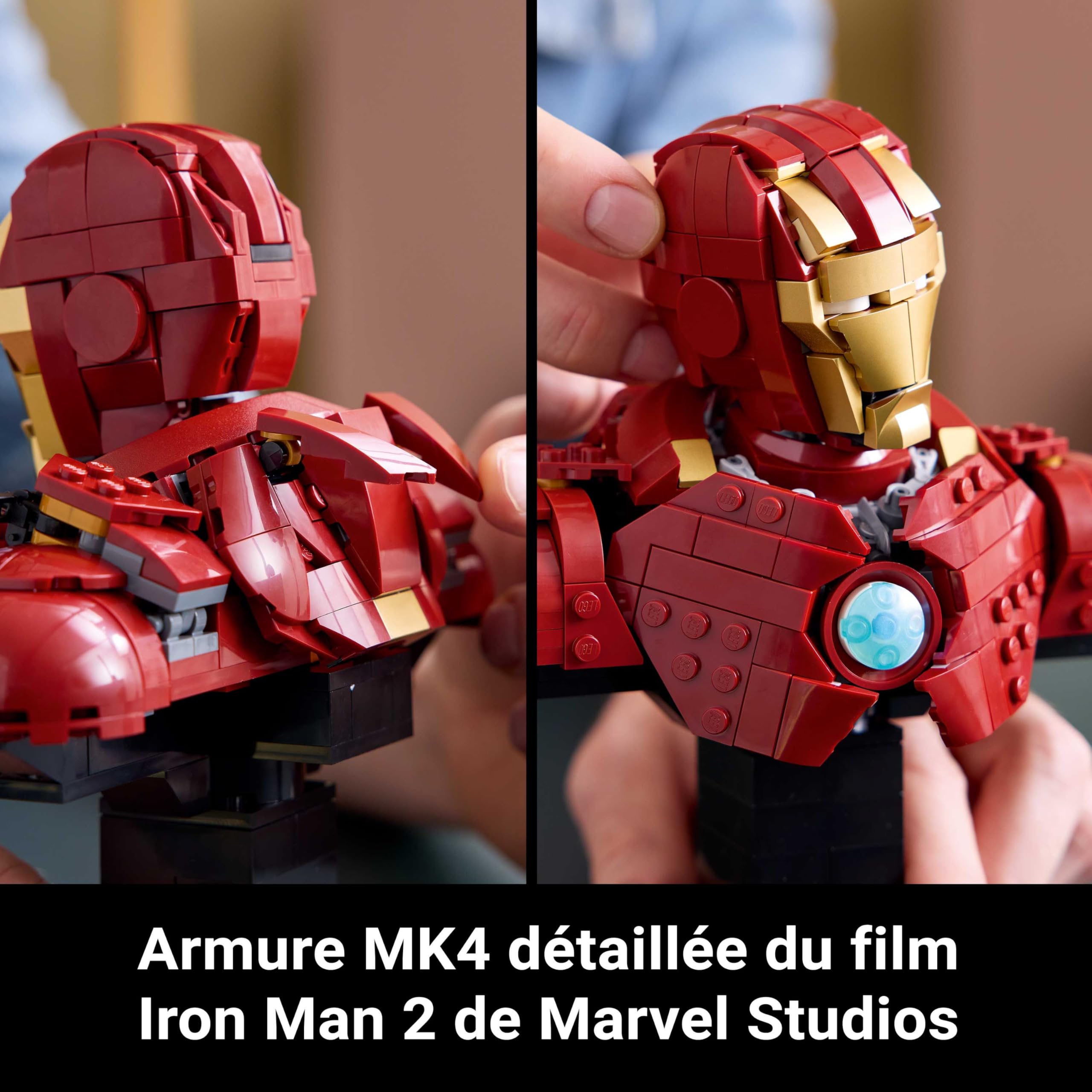 lego-marvel-76327-buste-iron-man-mk4-maquette-adulte image 7