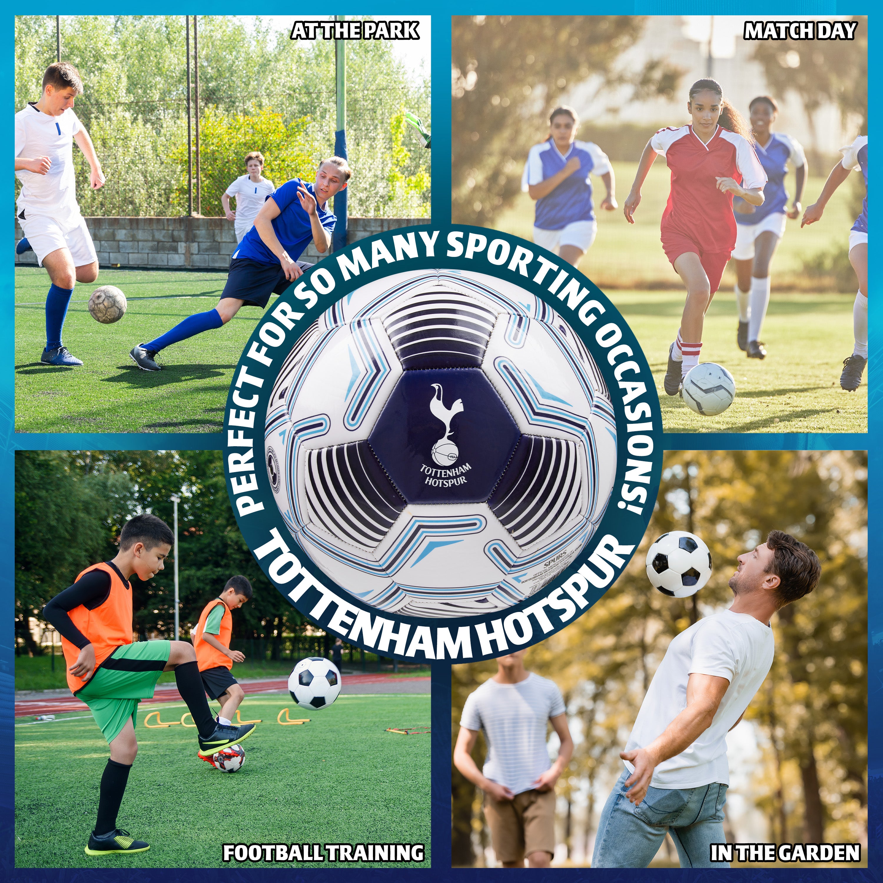 tottenham-hotspur-ballon-de-foot-taille-4-officiel-ado image 4