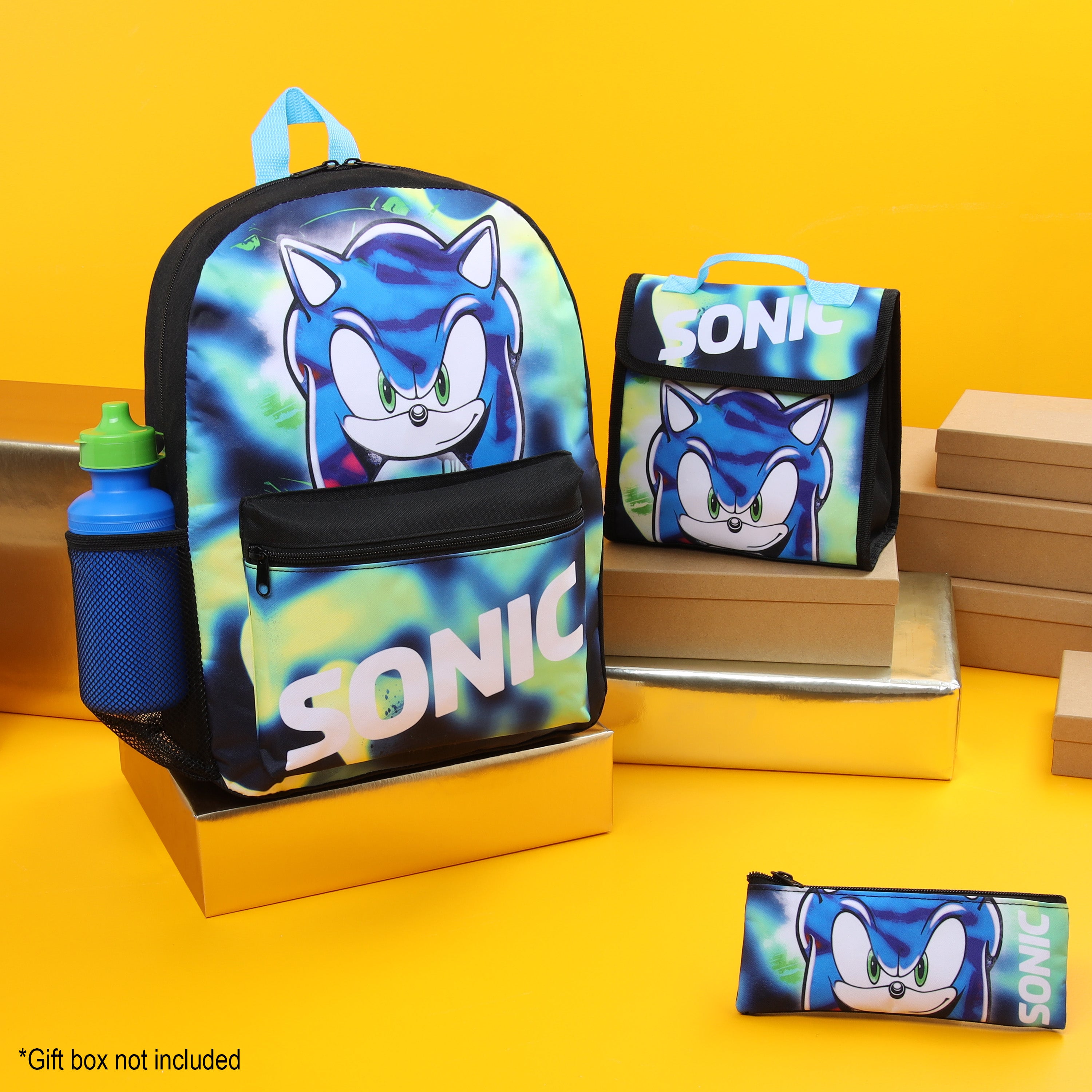 sonic-sac-cole-4-pi-ces-cartable-gourde-trousse image 5