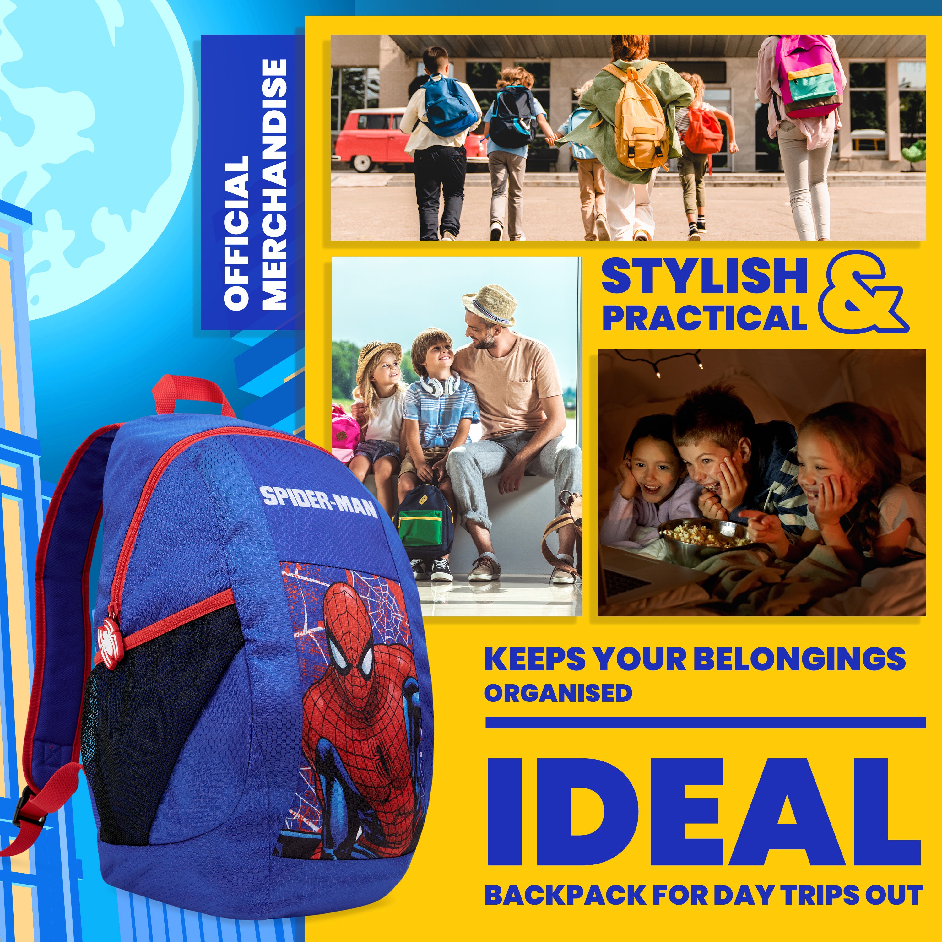 marvel-spiderman-sac-dos-enfant-poche-gourde image 4