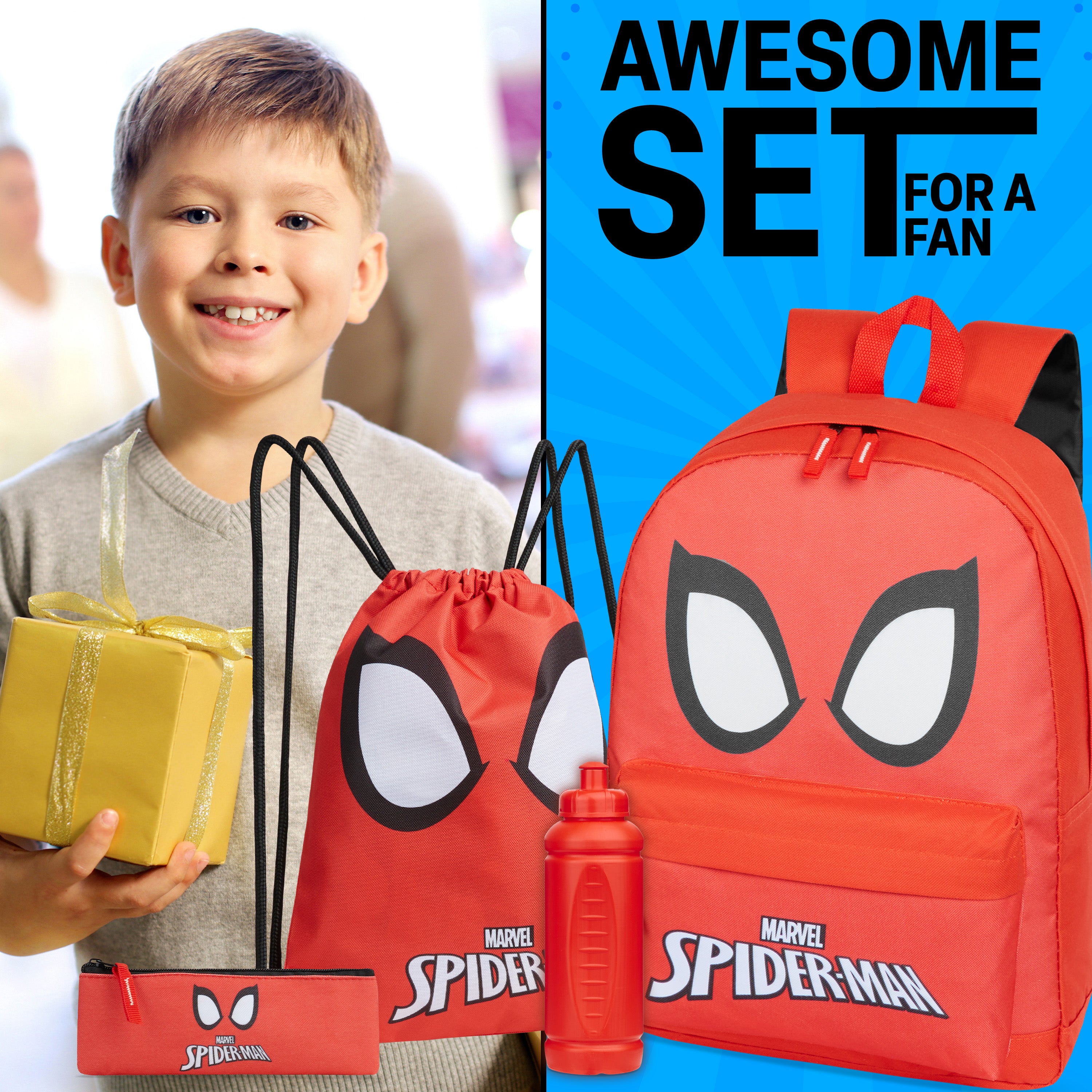 marvel-cartable-cole-5-pi-ces-sac-dos-gar-on-gourde image 3