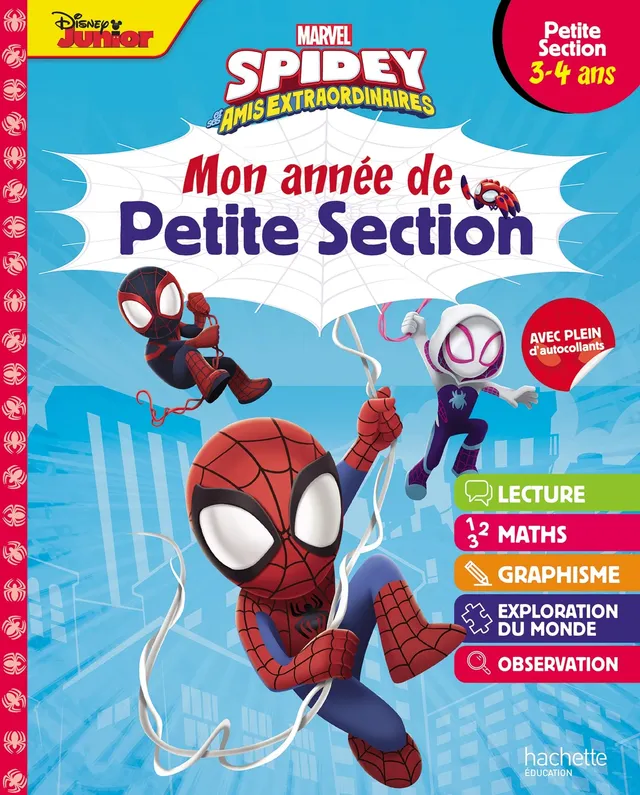 marvel-spidey-amis-mon-ann-e-petite-section-livre-3-4-ans image 1