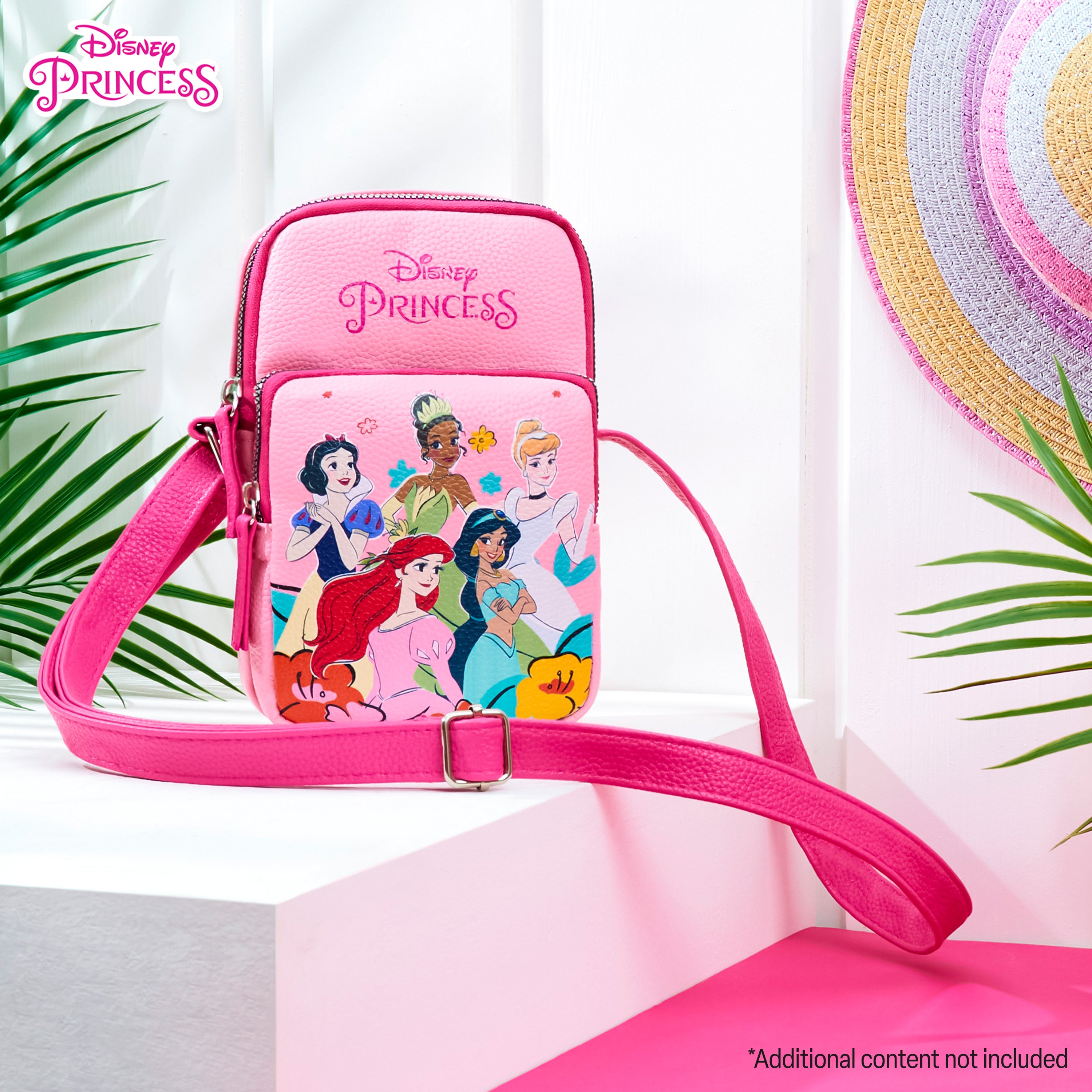 disney-princess-sac-bandouli-re-fille-r-glable-2-poches image 2