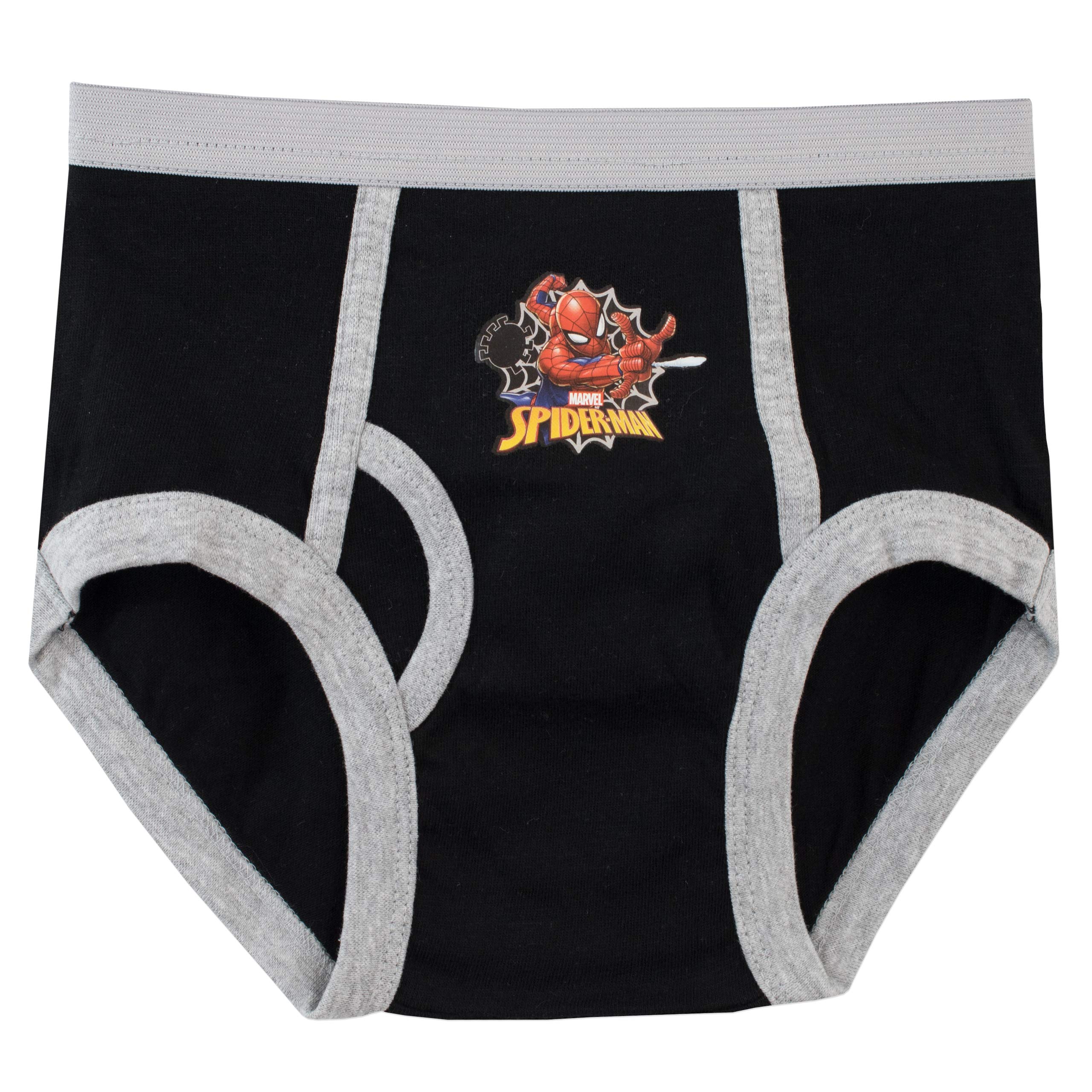 marvel-spider-man-slips-gar-on-x5-multicolore-7-8-ans-coton image 3