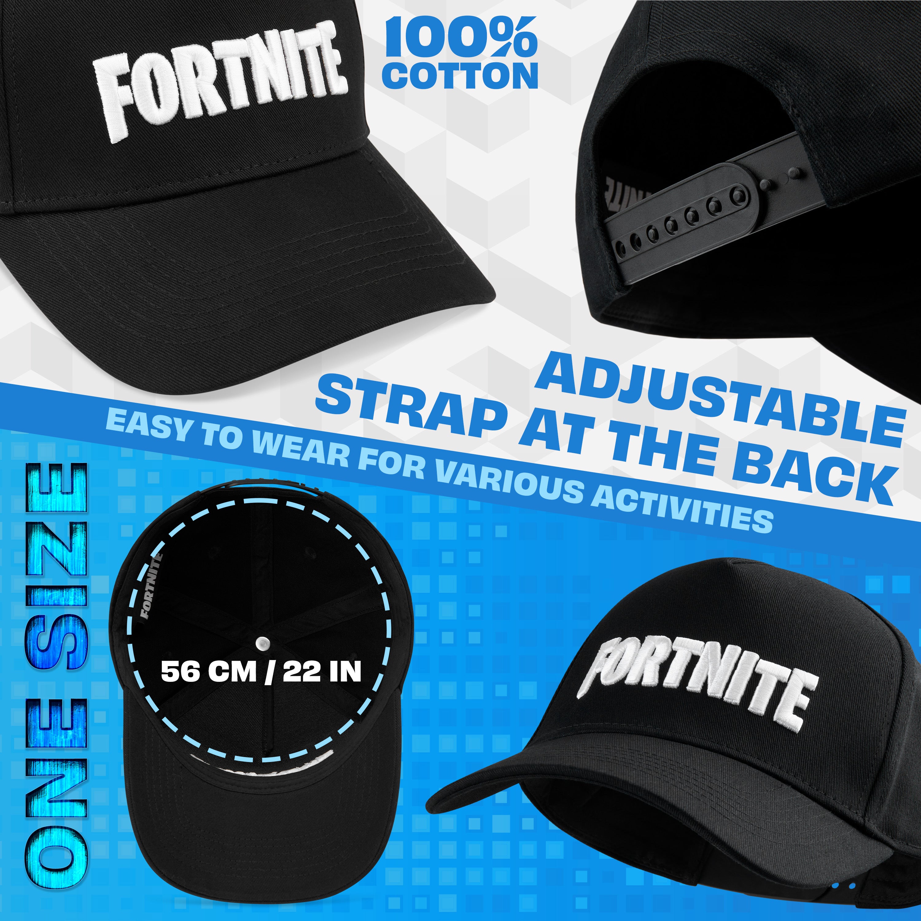 fortnite-casquette-baseball-gar-on-coton-r-glable image 6