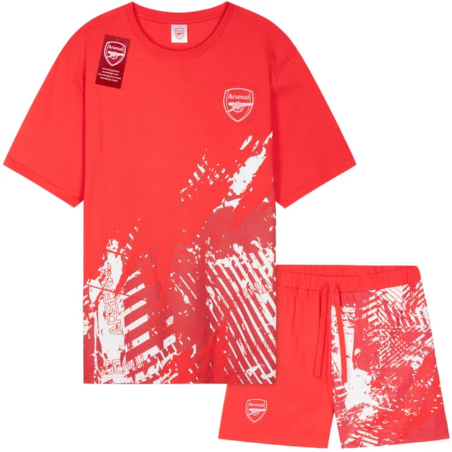 arsenal-pyjama-court-homme-short-coton-respirant image 1