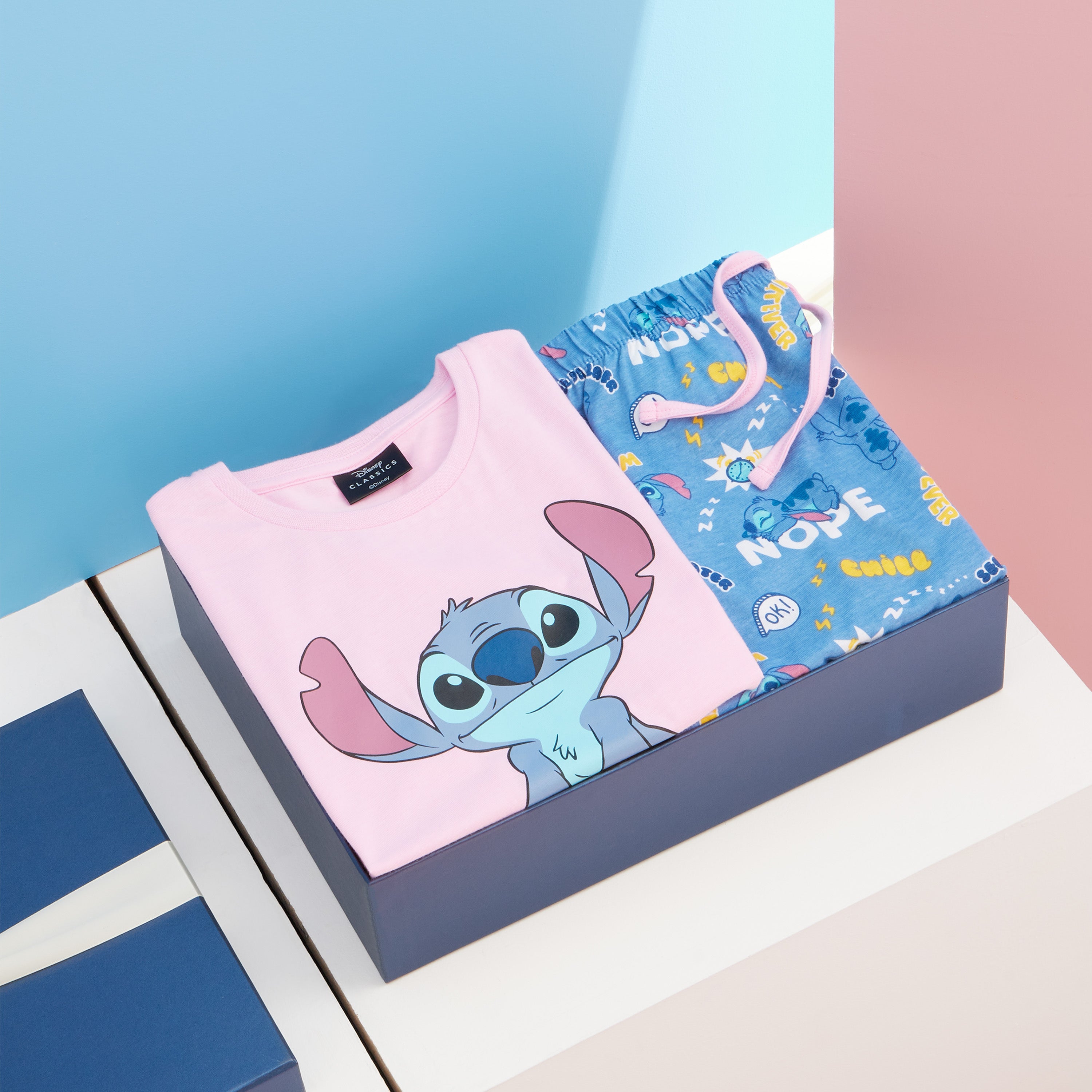disney-stitch-pyjama-fille-short-2-pi-ces-4-14-ans image 2
