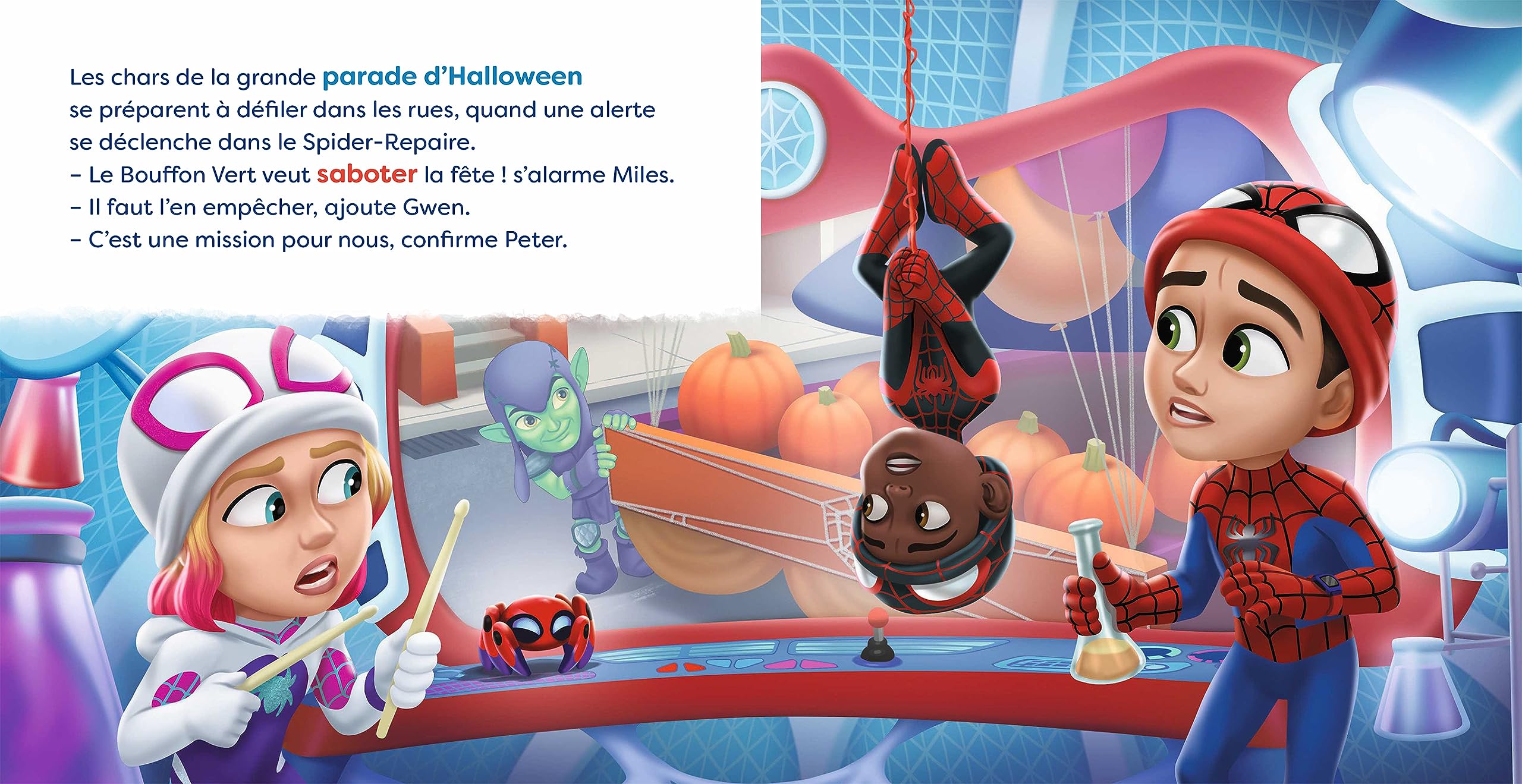 spidey-et-amis-mission-halloween-livre-enfant-marvel image 3