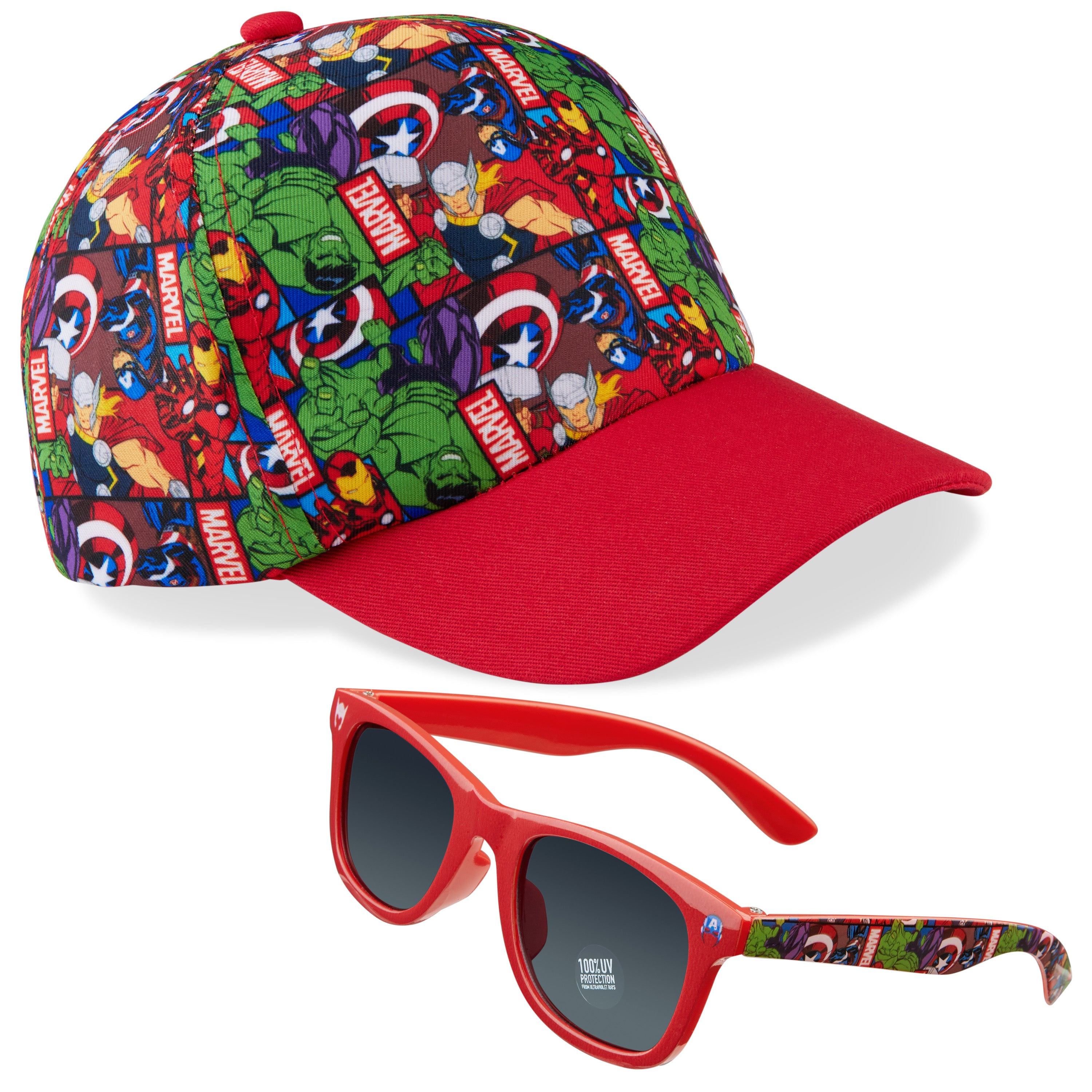 marvel-casquette-gar-on-spiderman-lunettes-uv image 1