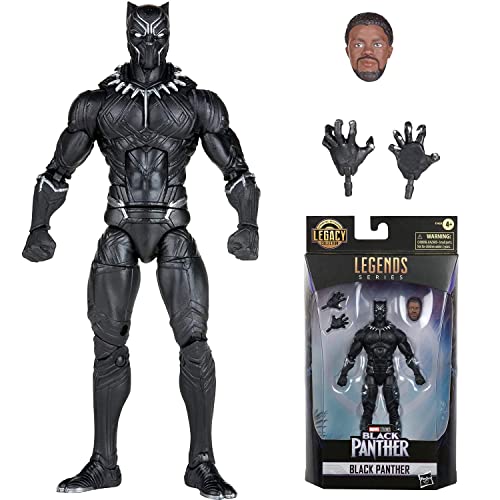 marvel-legends-black-panther-figurine-15-cm-legacy image 7
