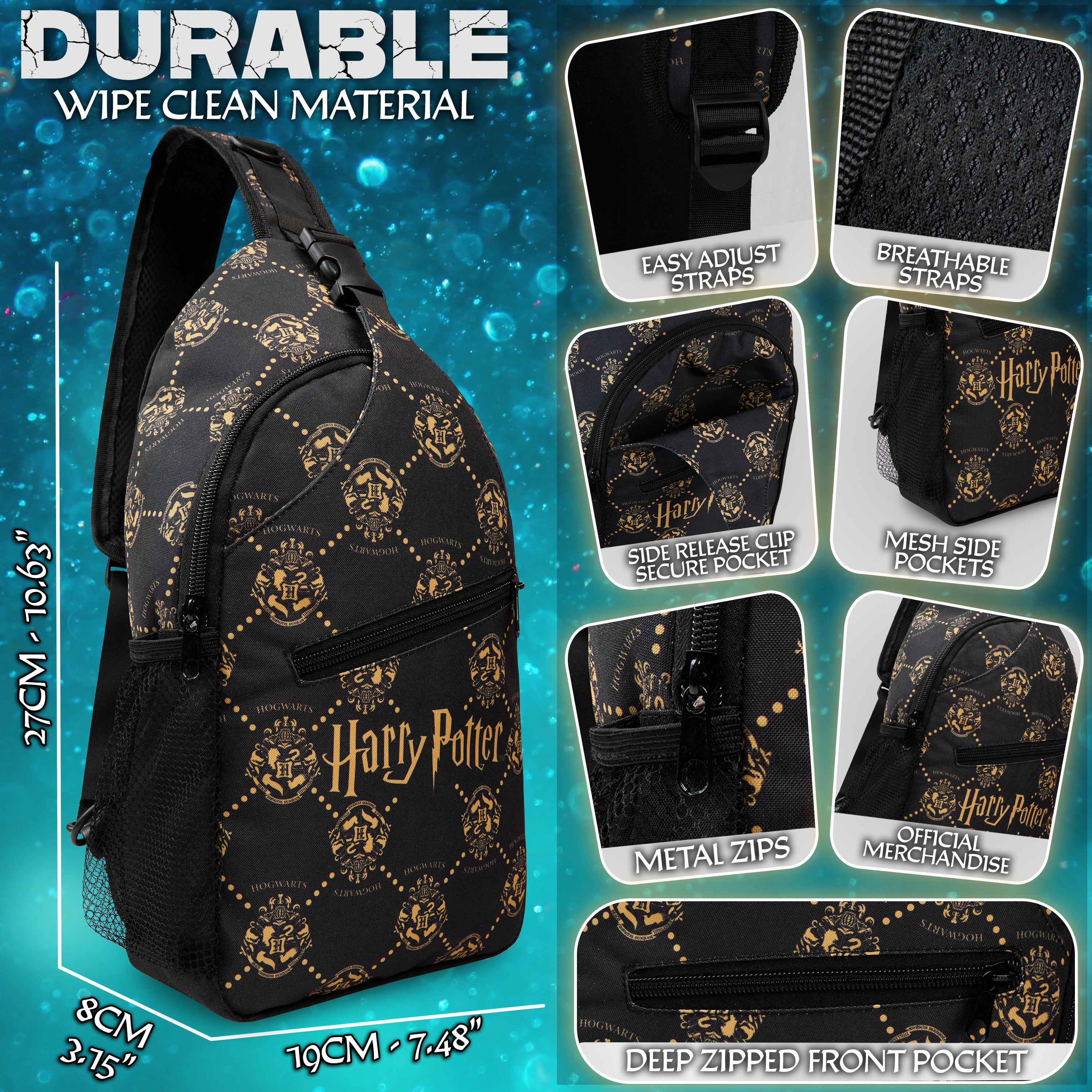 harry-potter-sac-bandouli-re-fille-mini-besace-voyage image 1