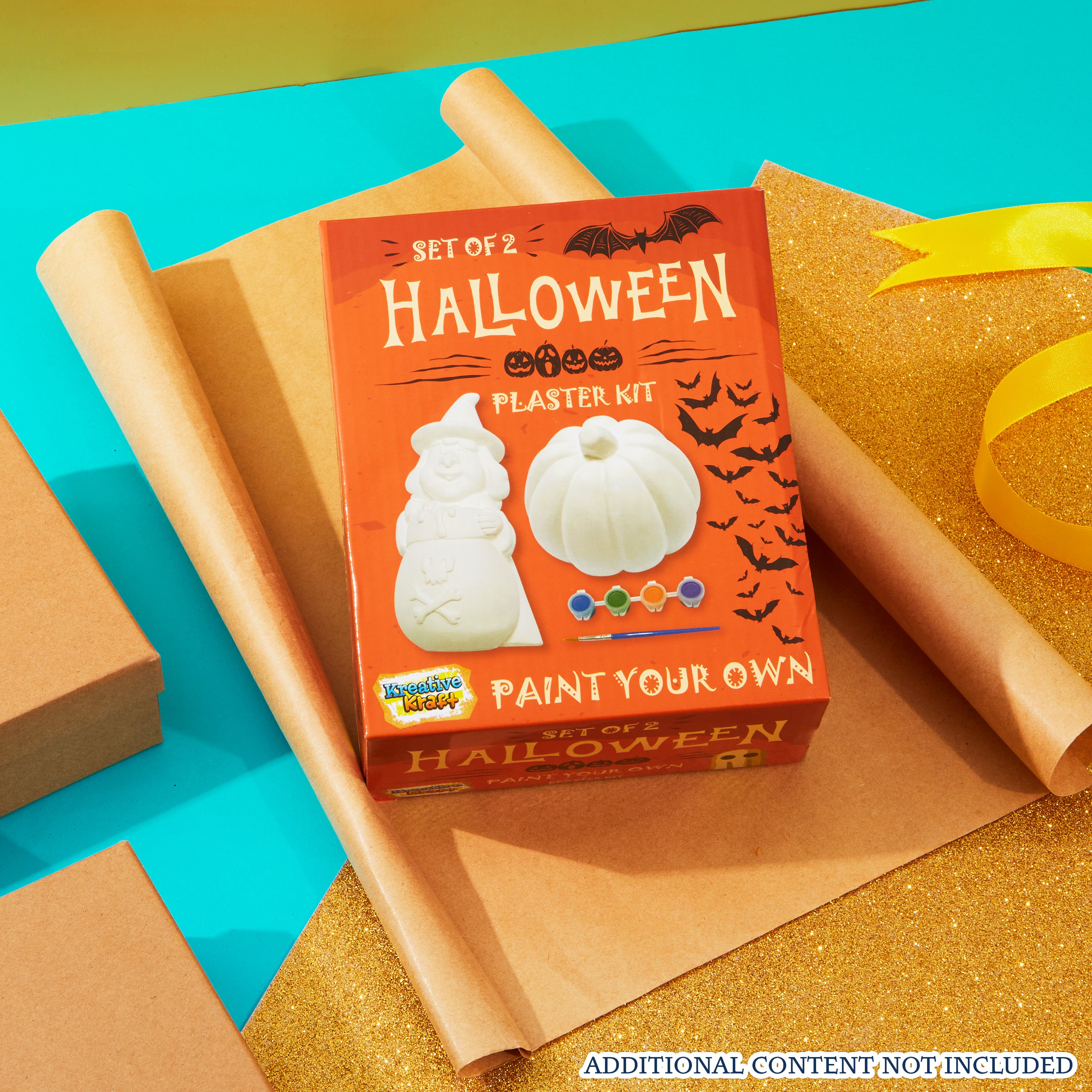 kreativekraft-arts-crafts-kit-peinture-halloween-enfant-lot-2 image 2